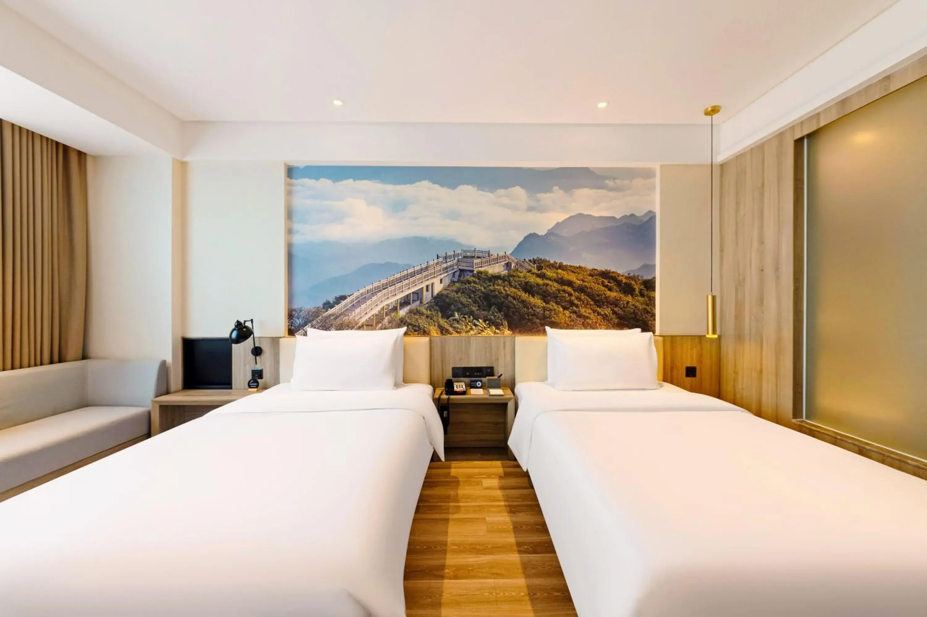 Photo of the whole room in Atour Hotel Chongqing Jiefangbei Photo of the whole room in Atour Hotel Chongqing Jiefangbei