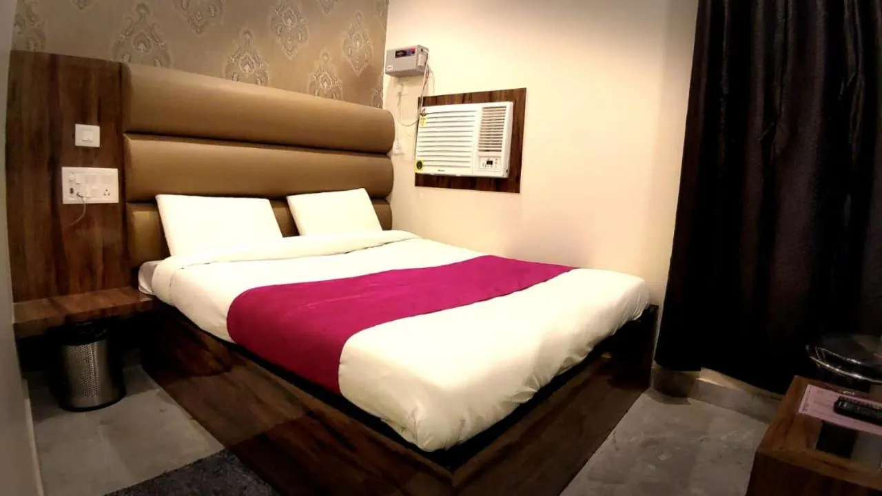 Bed in City Hotel