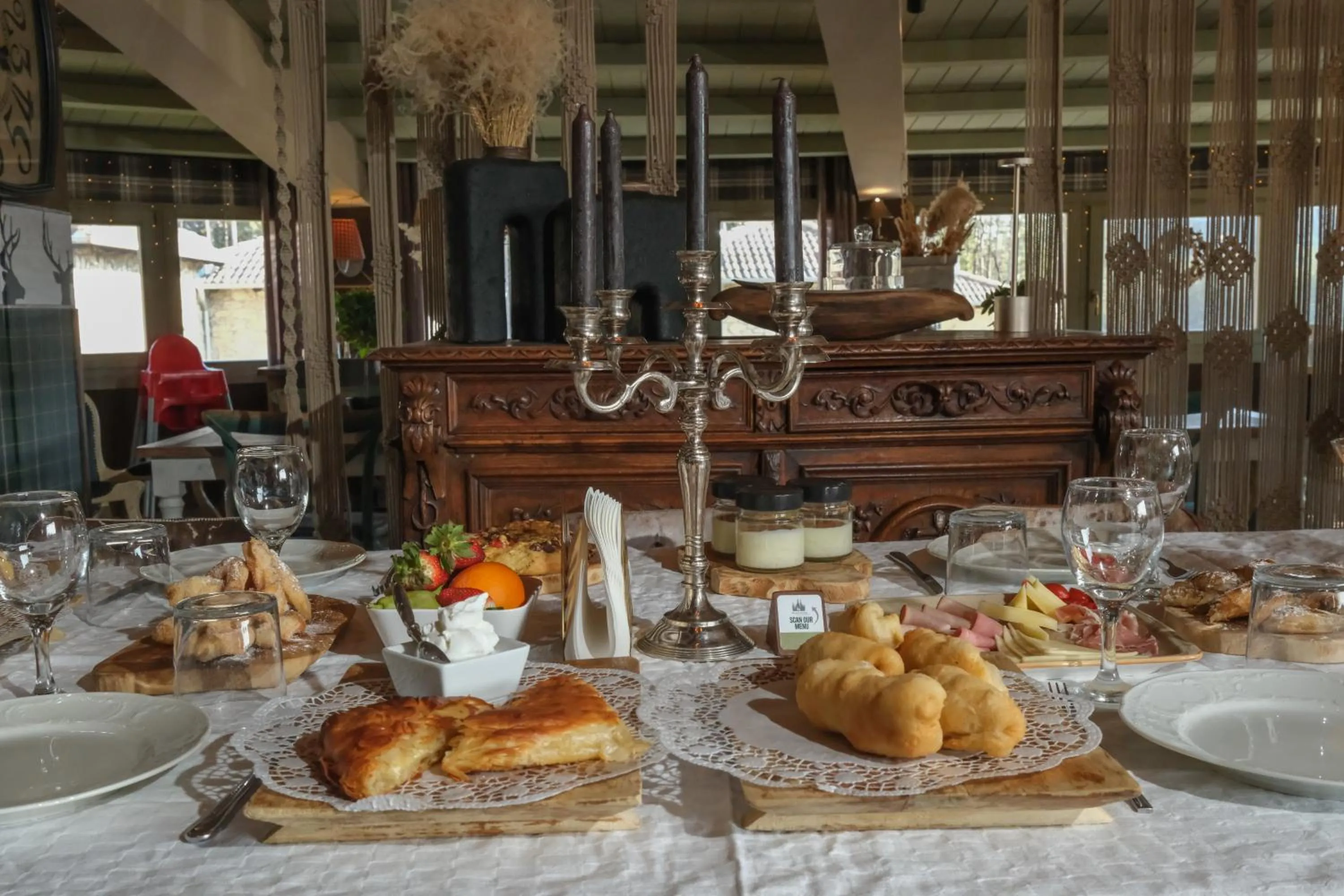 Breakfast in Pindos Resort