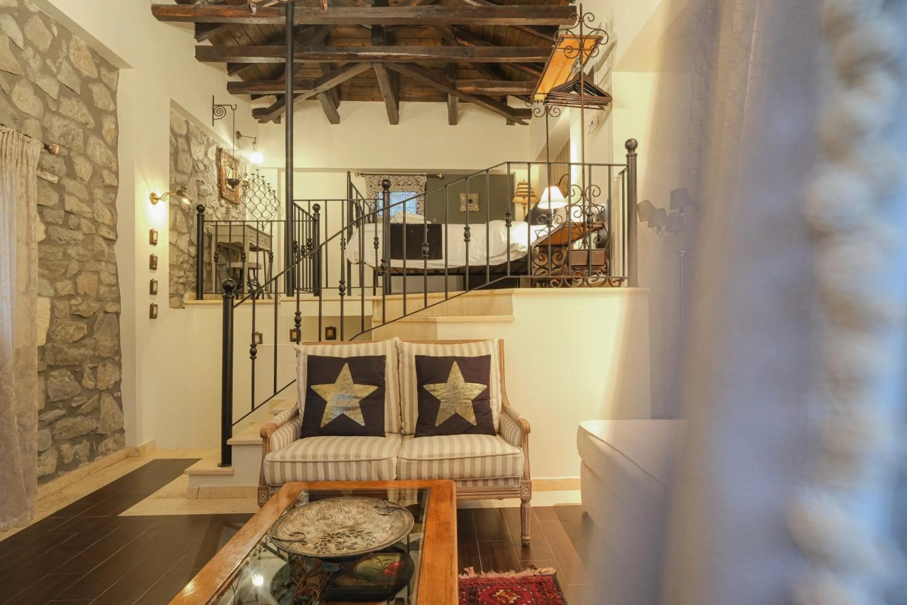 Living room in Pindos Resort