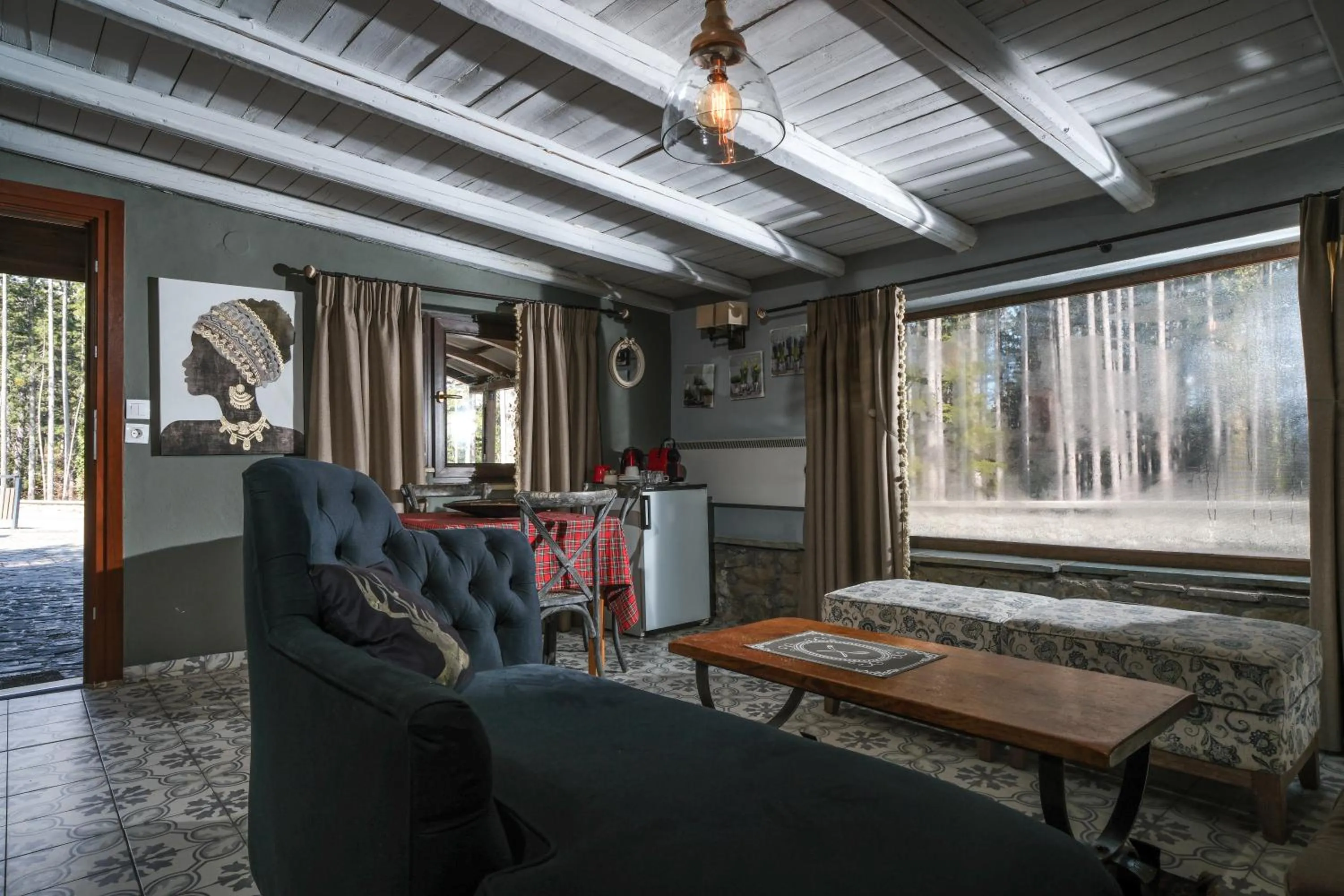 Living room in Pindos Resort