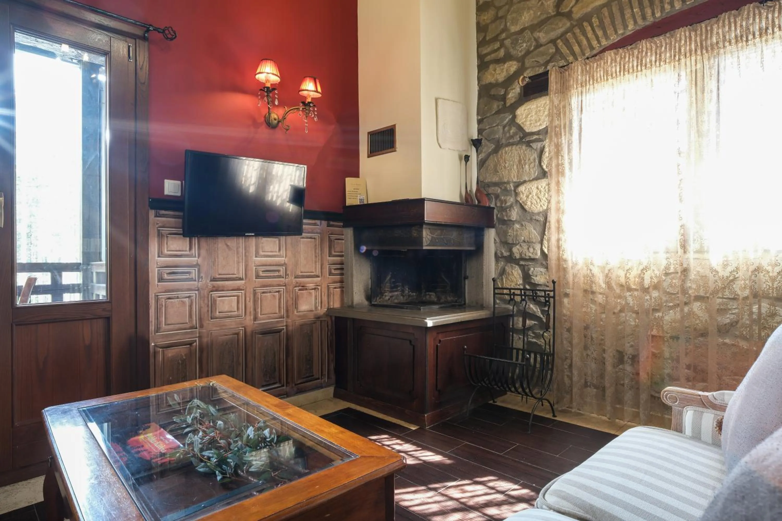 Living room in Pindos Resort