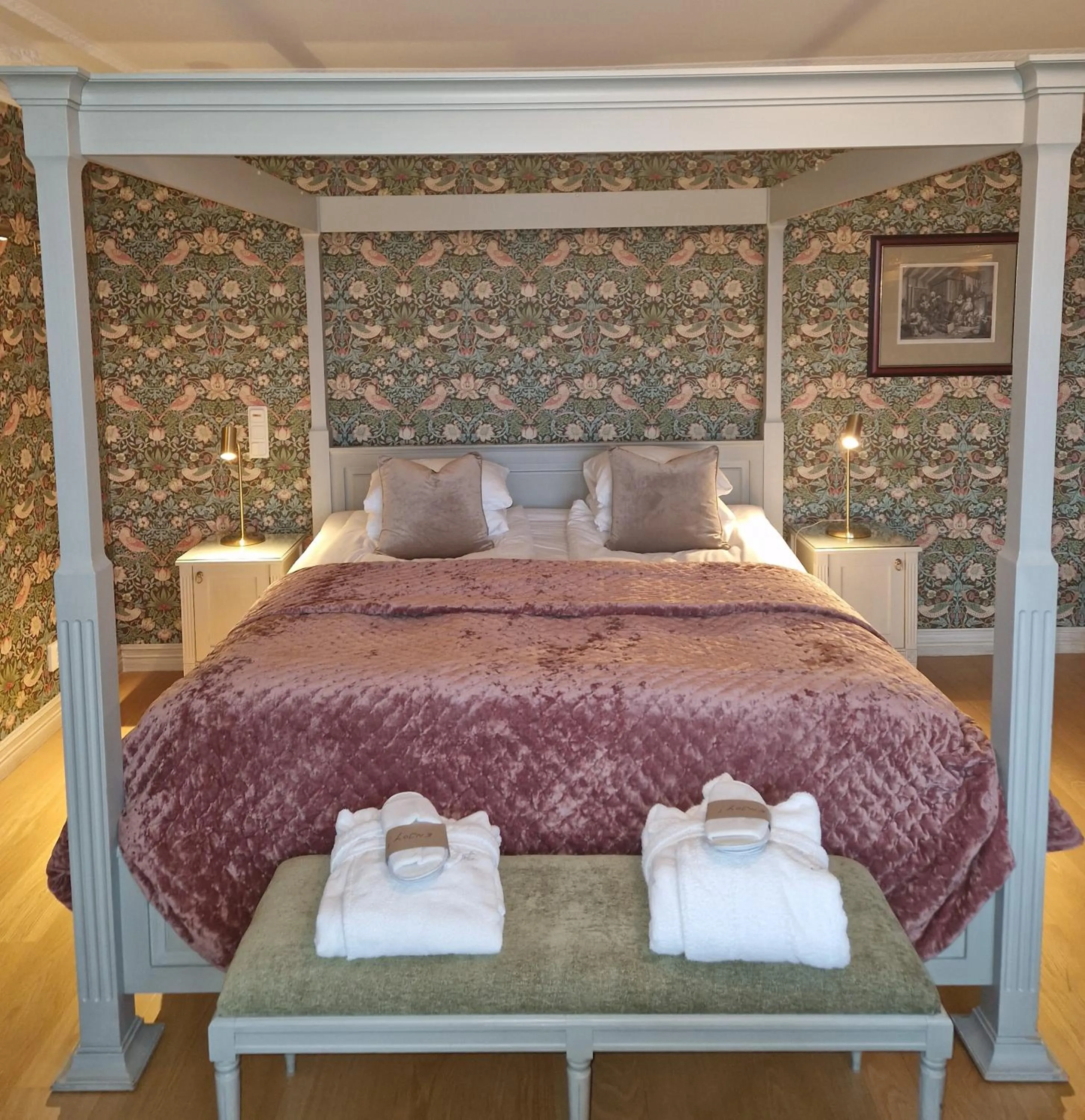 Bed in Albert Kök Hotell & Konferens