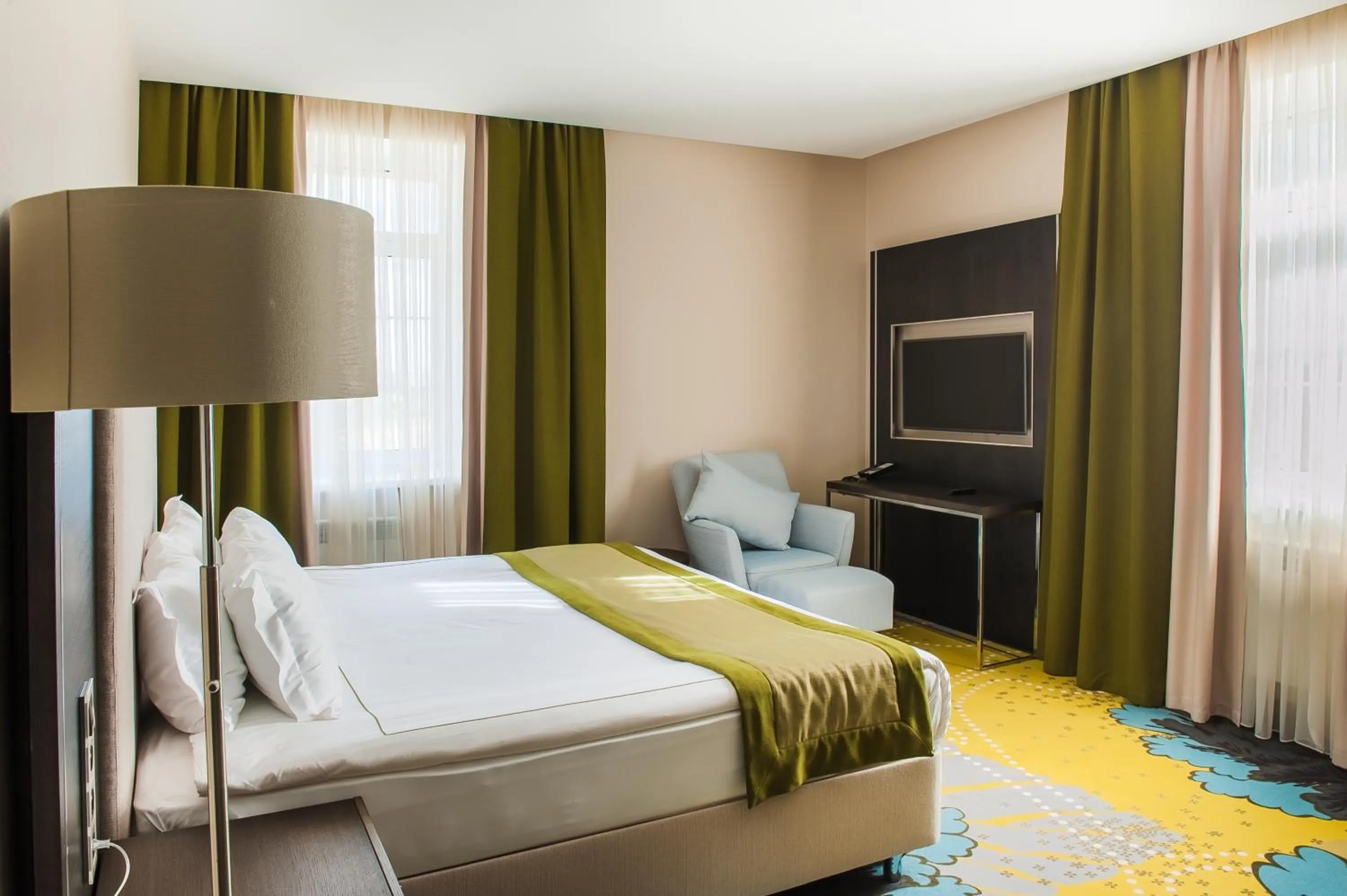 Bed in The ONE Hotel Astana