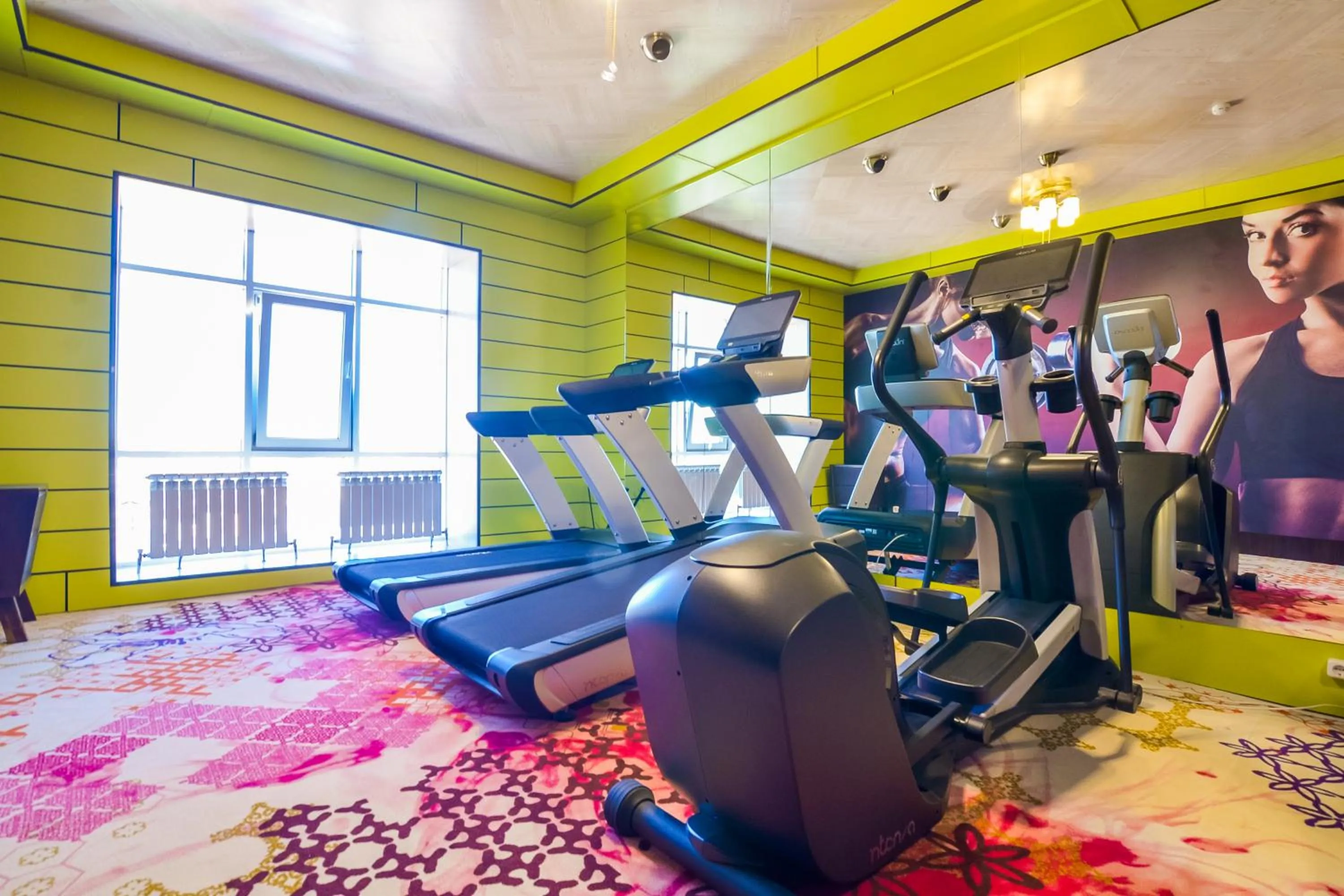 Fitness centre/facilities in The ONE Hotel Astana