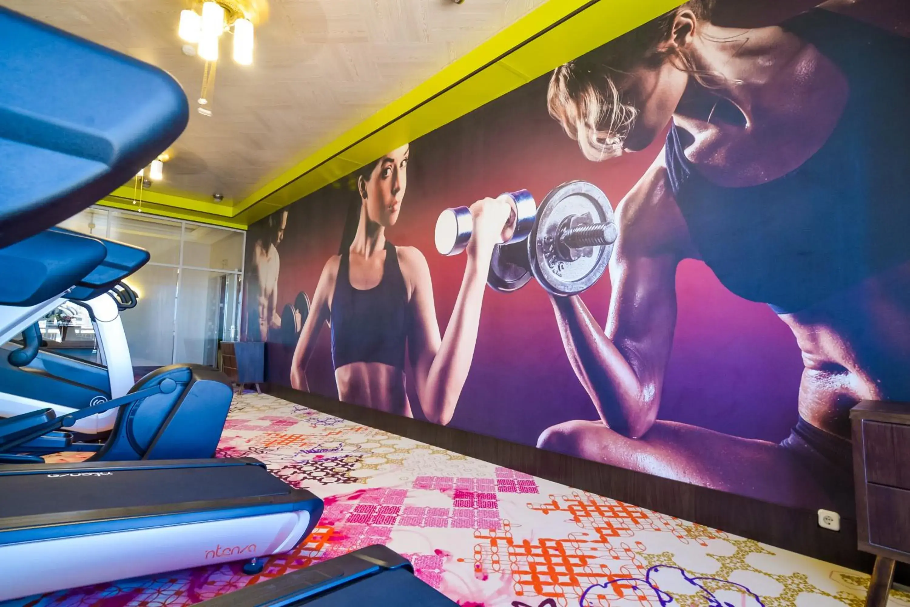 Fitness centre/facilities in The ONE Hotel Astana Fitness centre/facilities in The ONE Hotel Astana