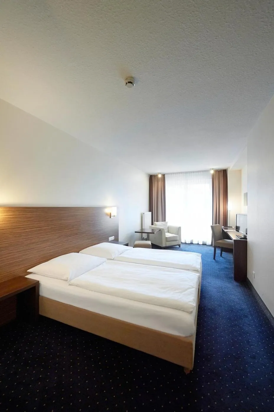 Bed in Hotel Silicium