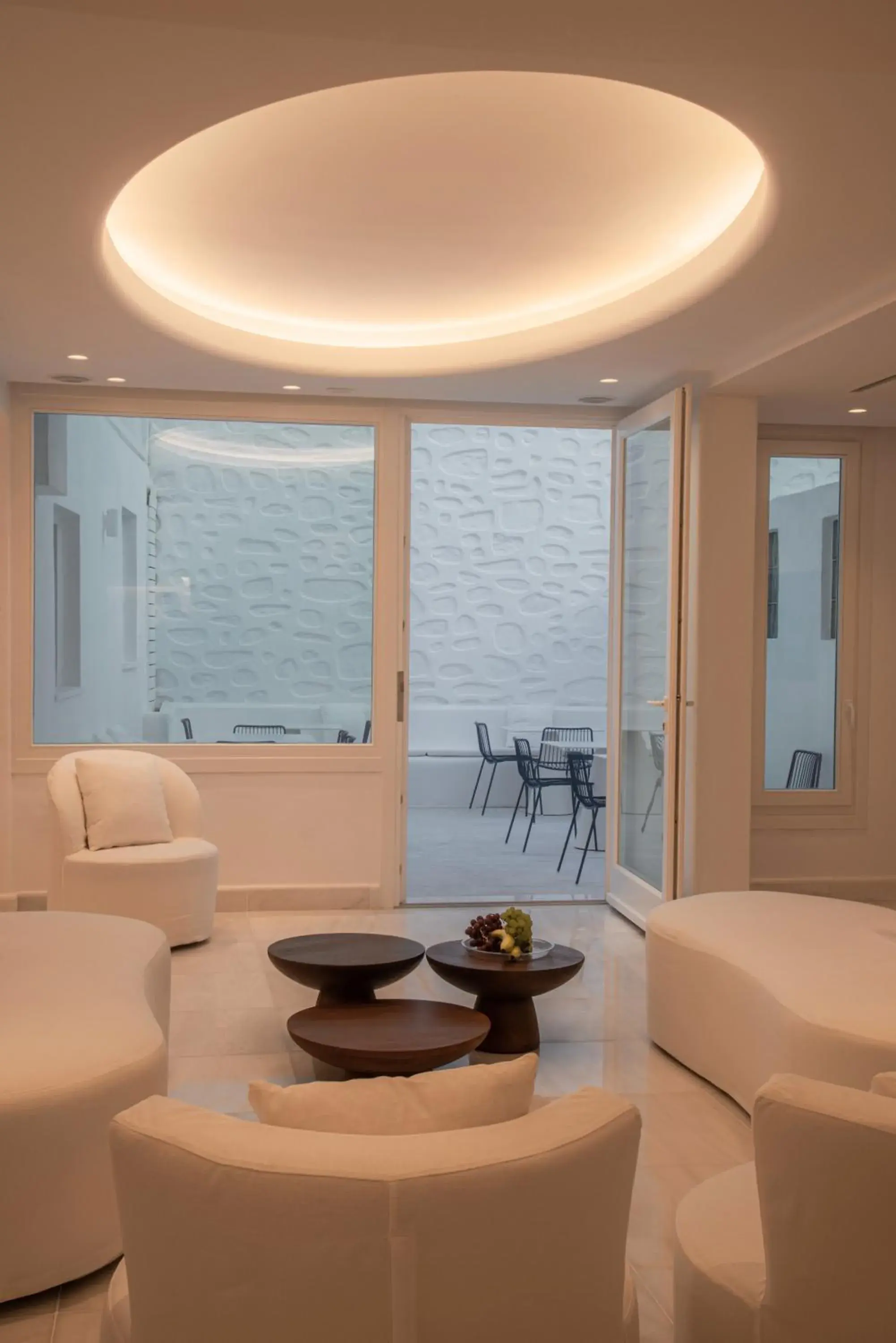 Lounge or bar in Petasos Chic Hotel Lounge or bar in Petasos Chic Hotel