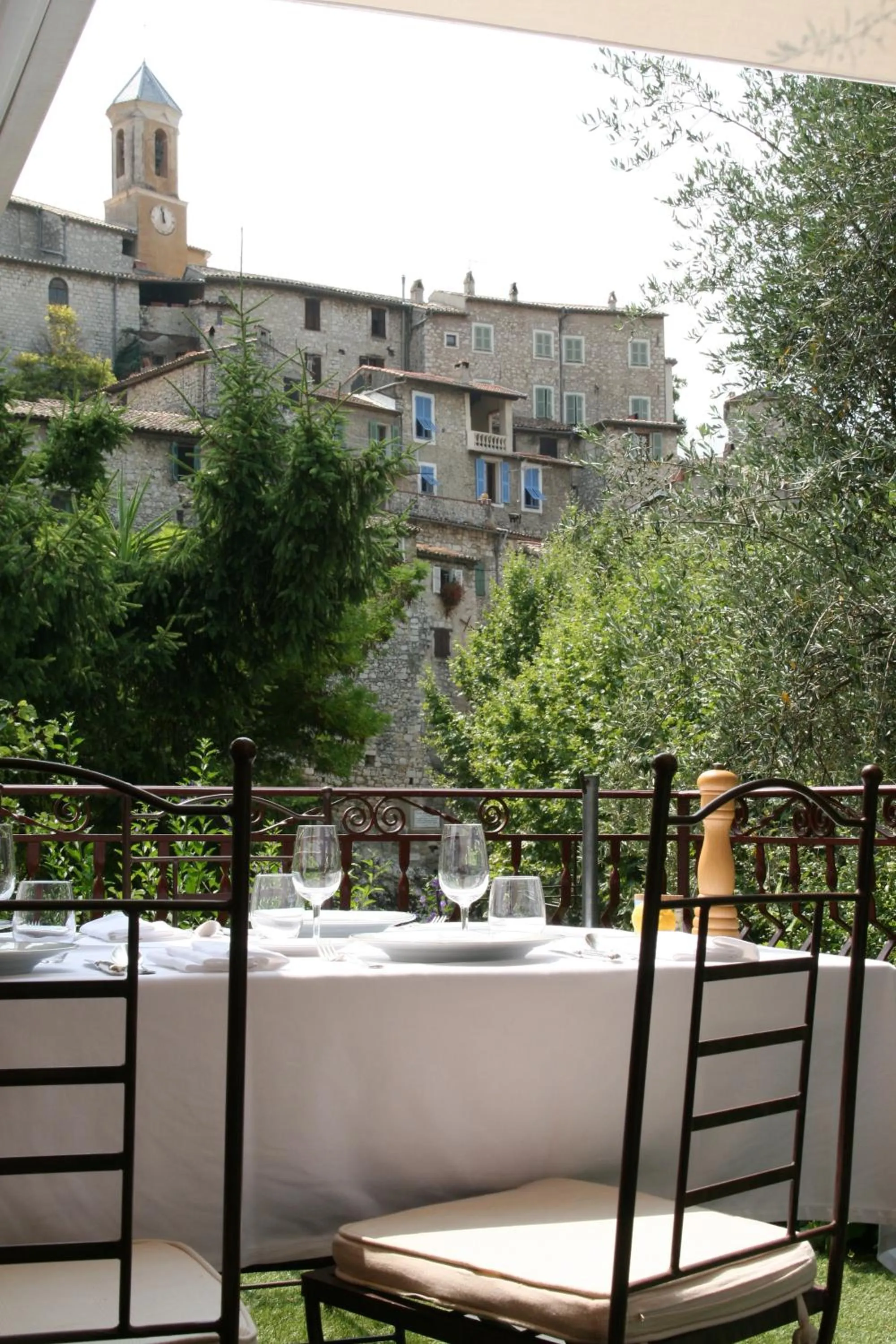 Balcony/Terrace in Auberge De La Madone