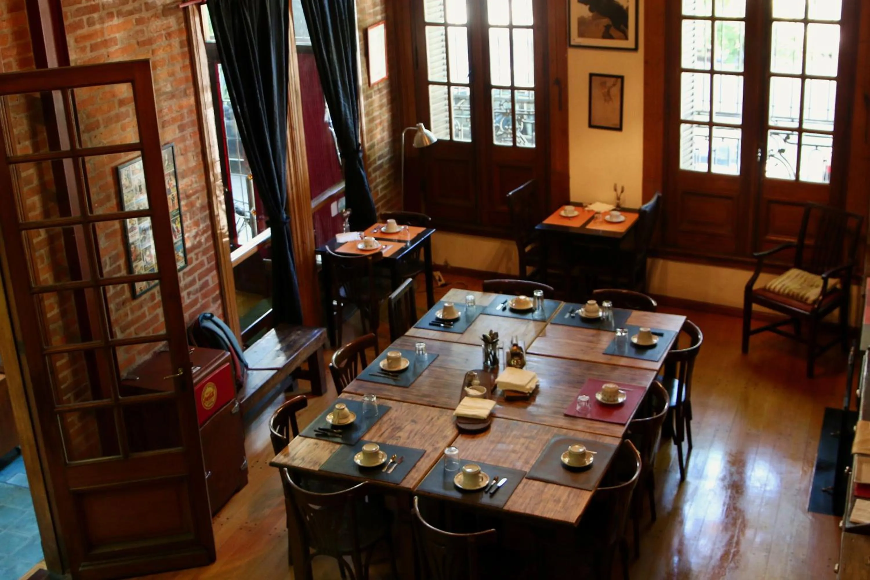 Dining area in Boutique Hotel Casa Rugantino