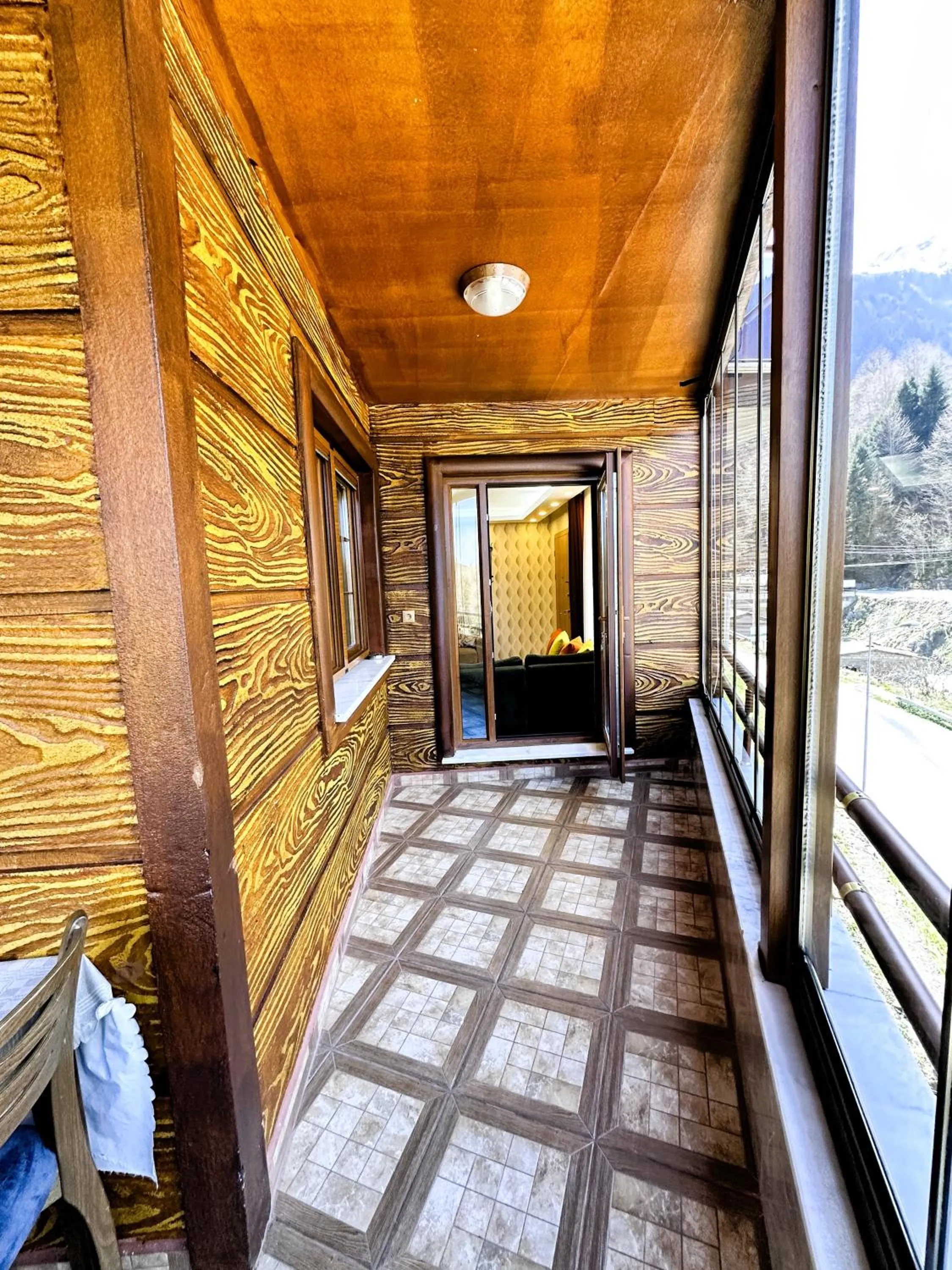 Balcony/Terrace in Green Cinar Apart