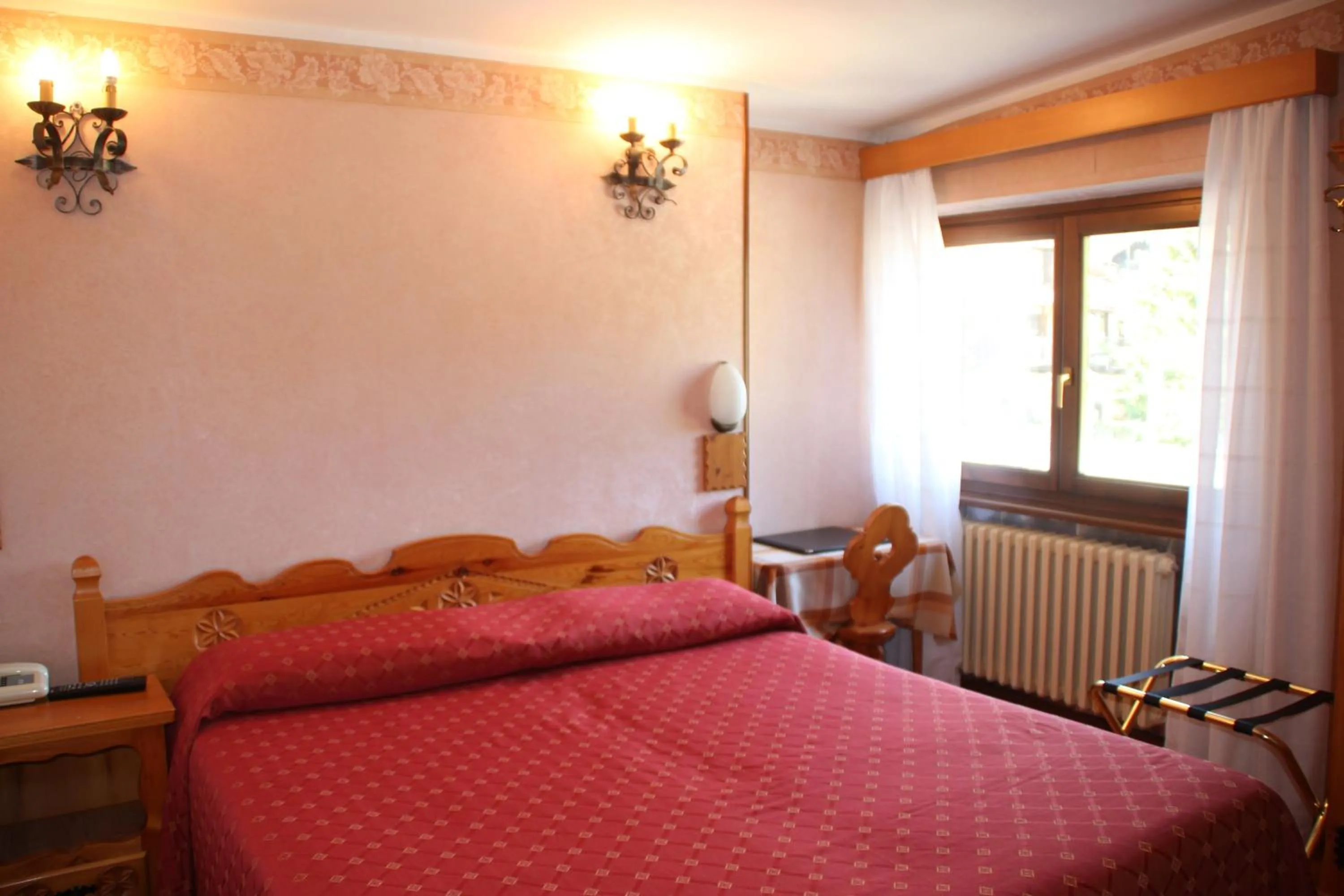 Bedroom, Bed in Hotel Banchetta