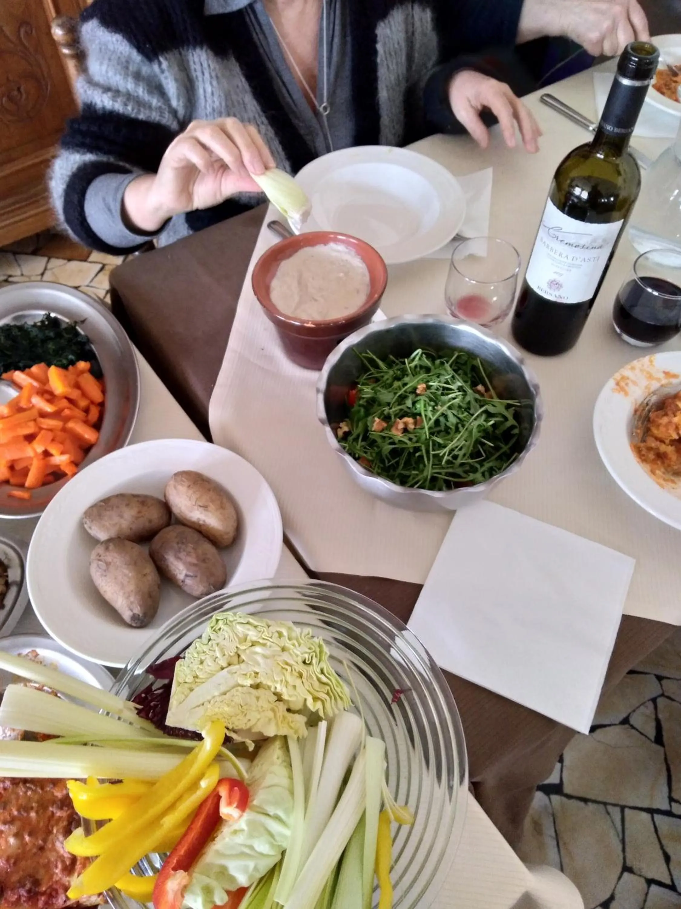 Restaurant/places to eat in Hotel Banchetta