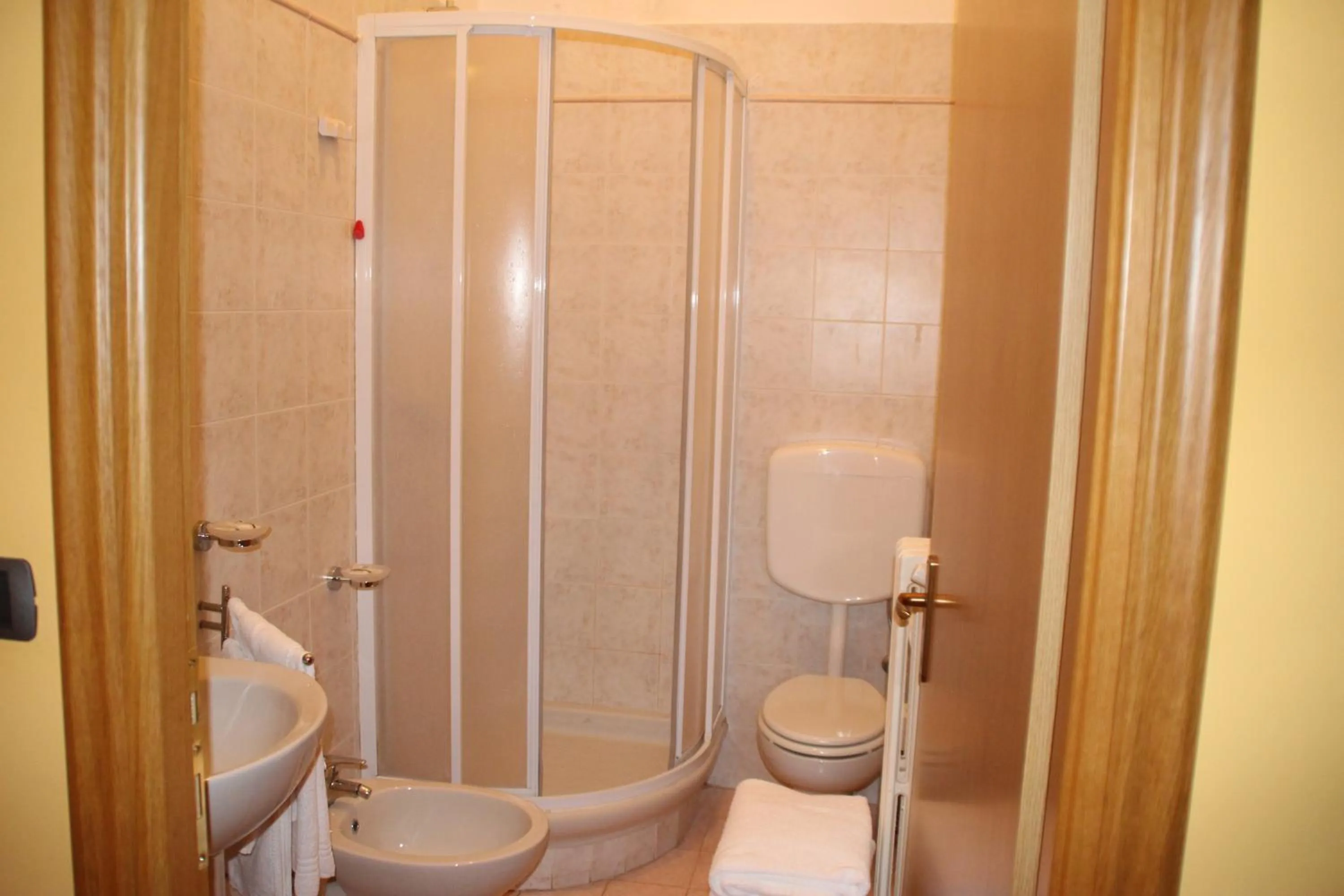 Bathroom in Hotel Banchetta