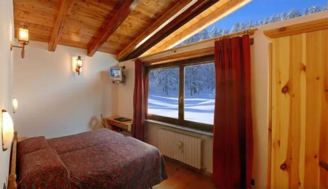 Bedroom, Bed in Hotel Banchetta