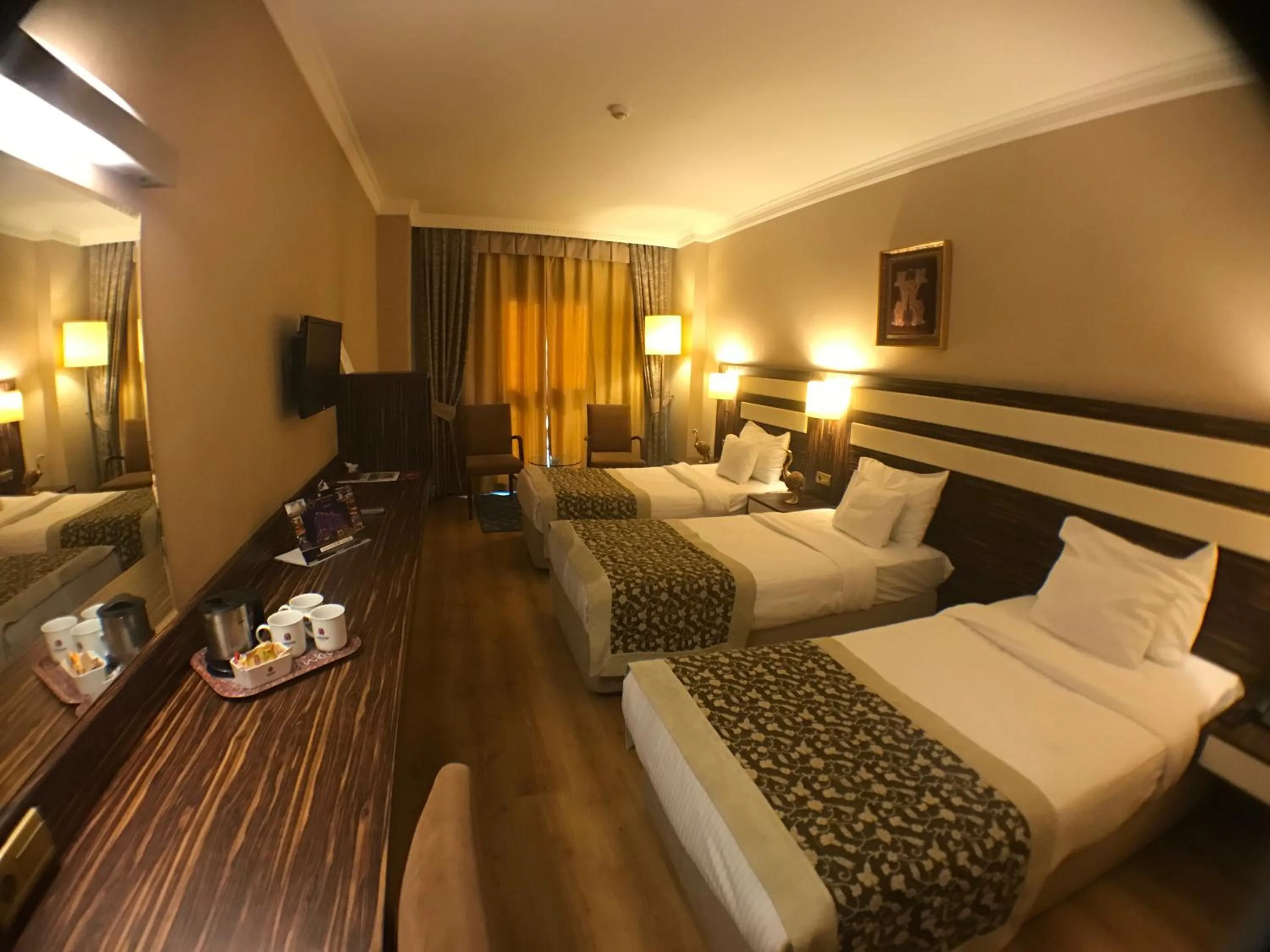 Photo of the whole room, Bed in Akgun Hotel Beyazit