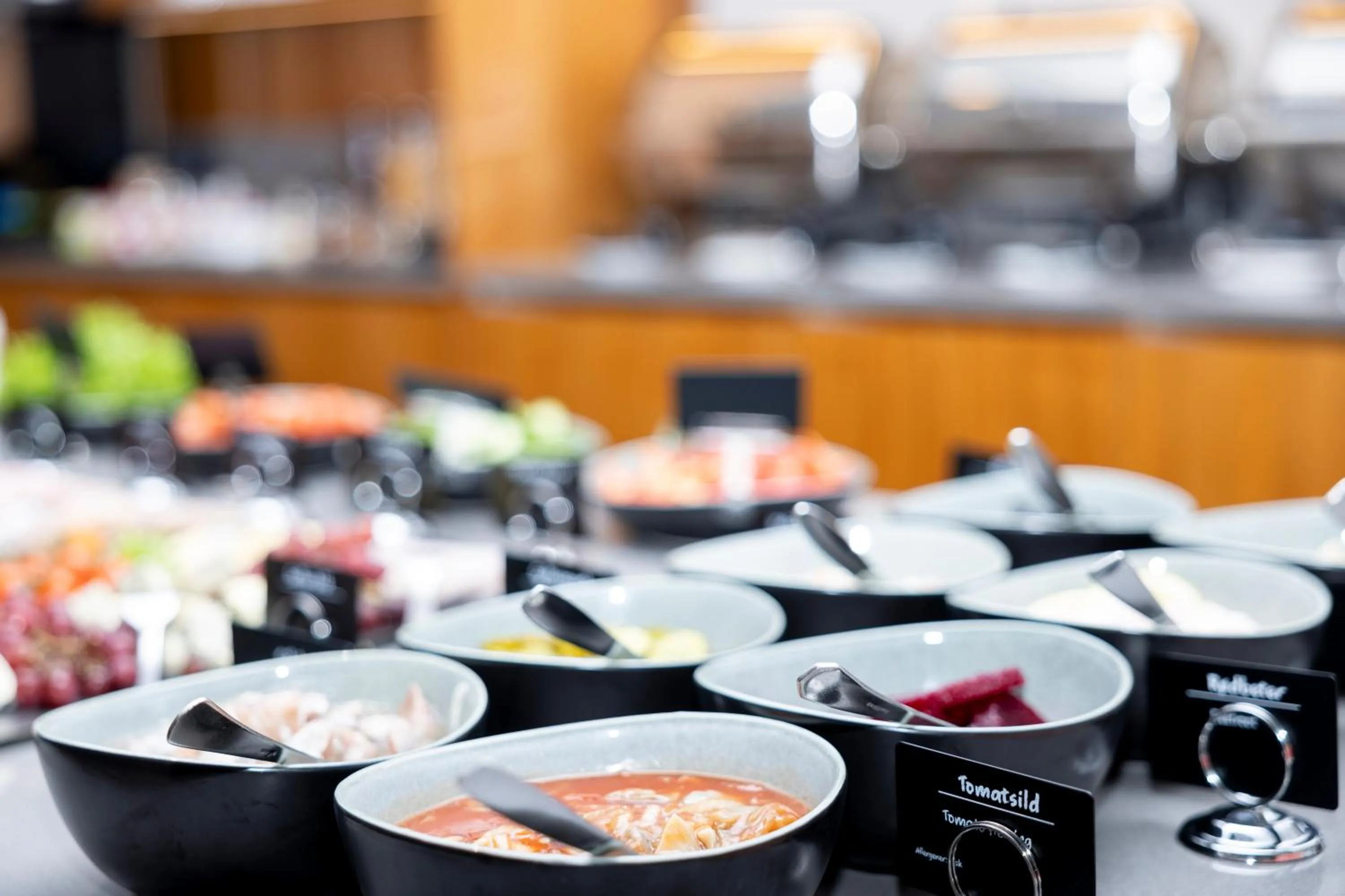 Buffet breakfast in Hotel Noreg