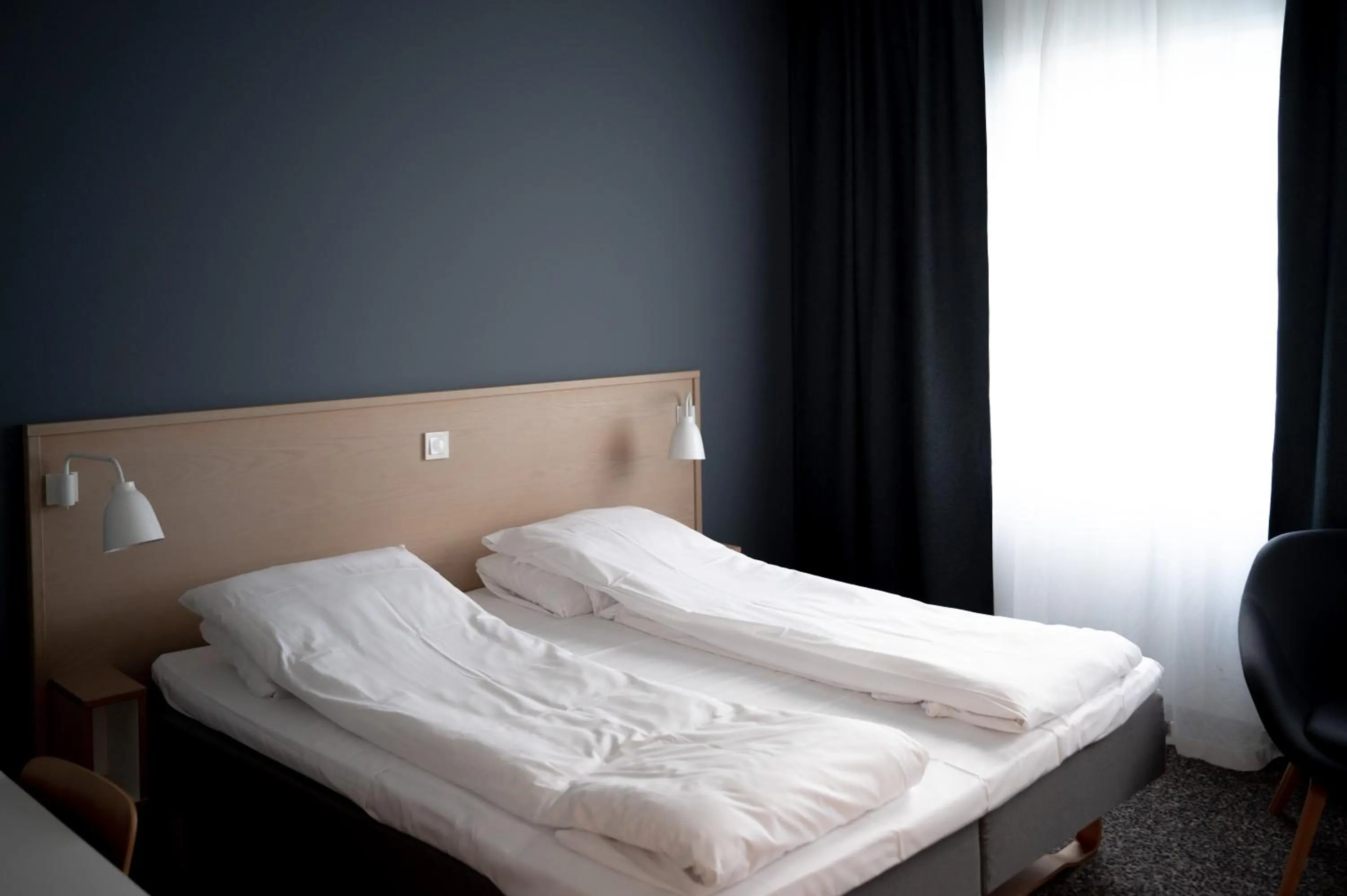 Photo of the whole room, Bed in Hotel Noreg