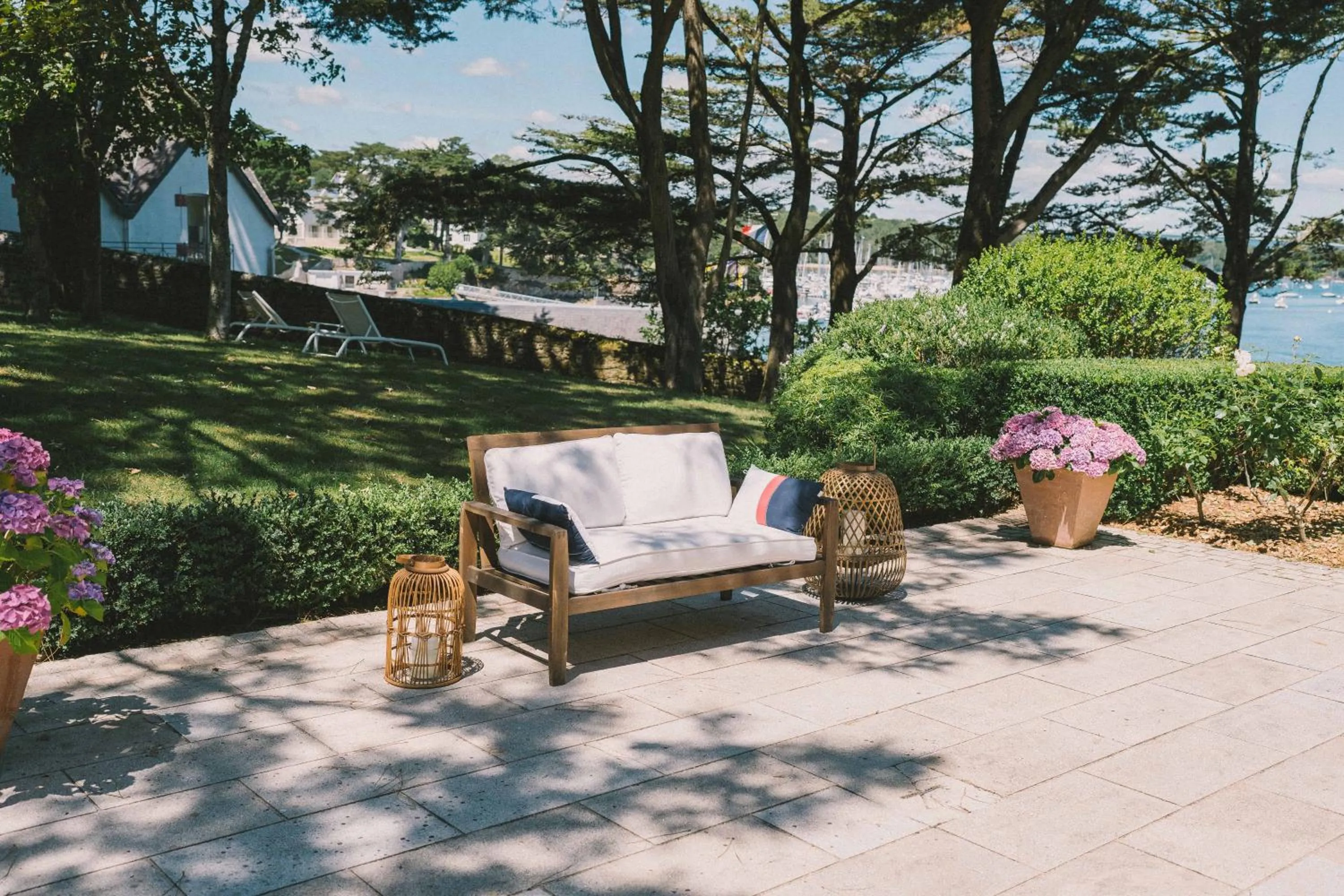 Garden in Villa Tri Men