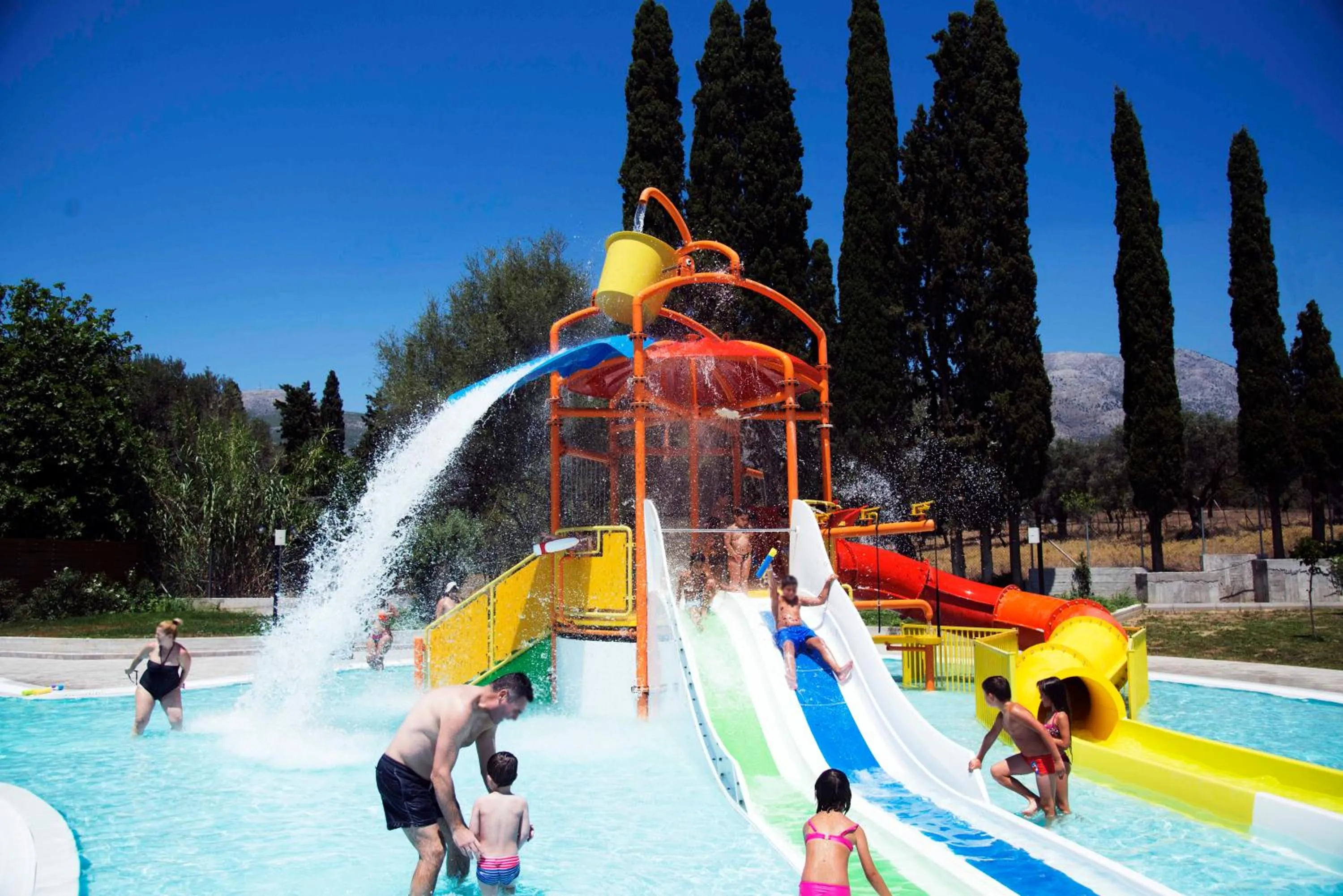 Aqua park in Miramare