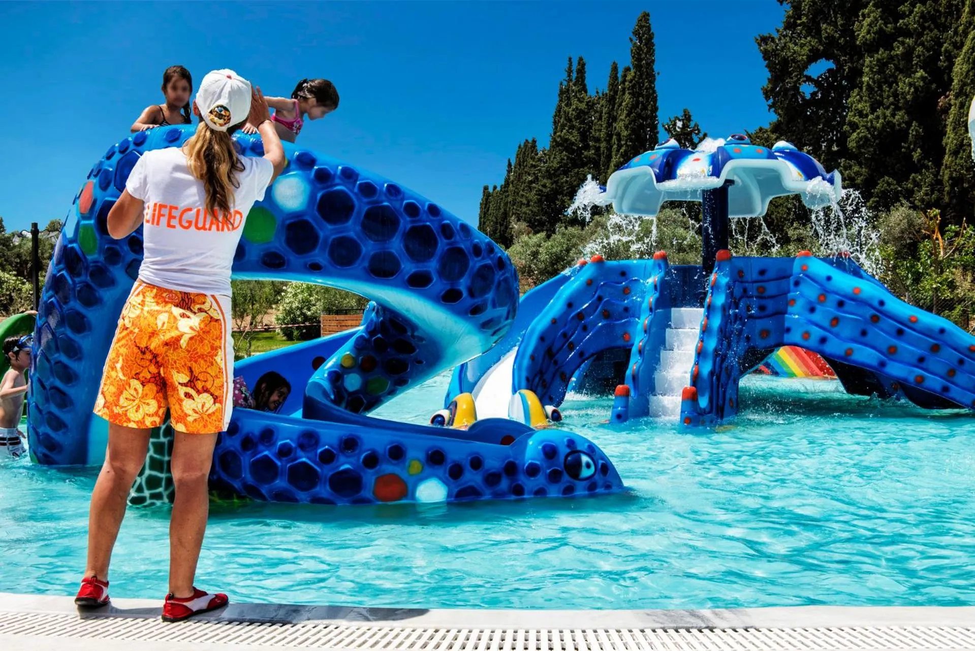 Aqua park in Miramare