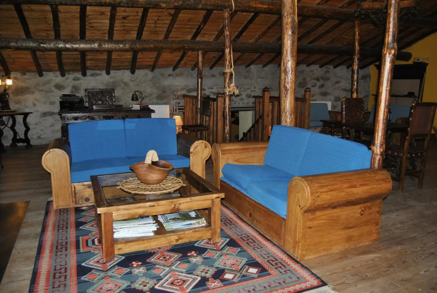 Communal lounge/ TV room in La Trocha De Hoyorredondo