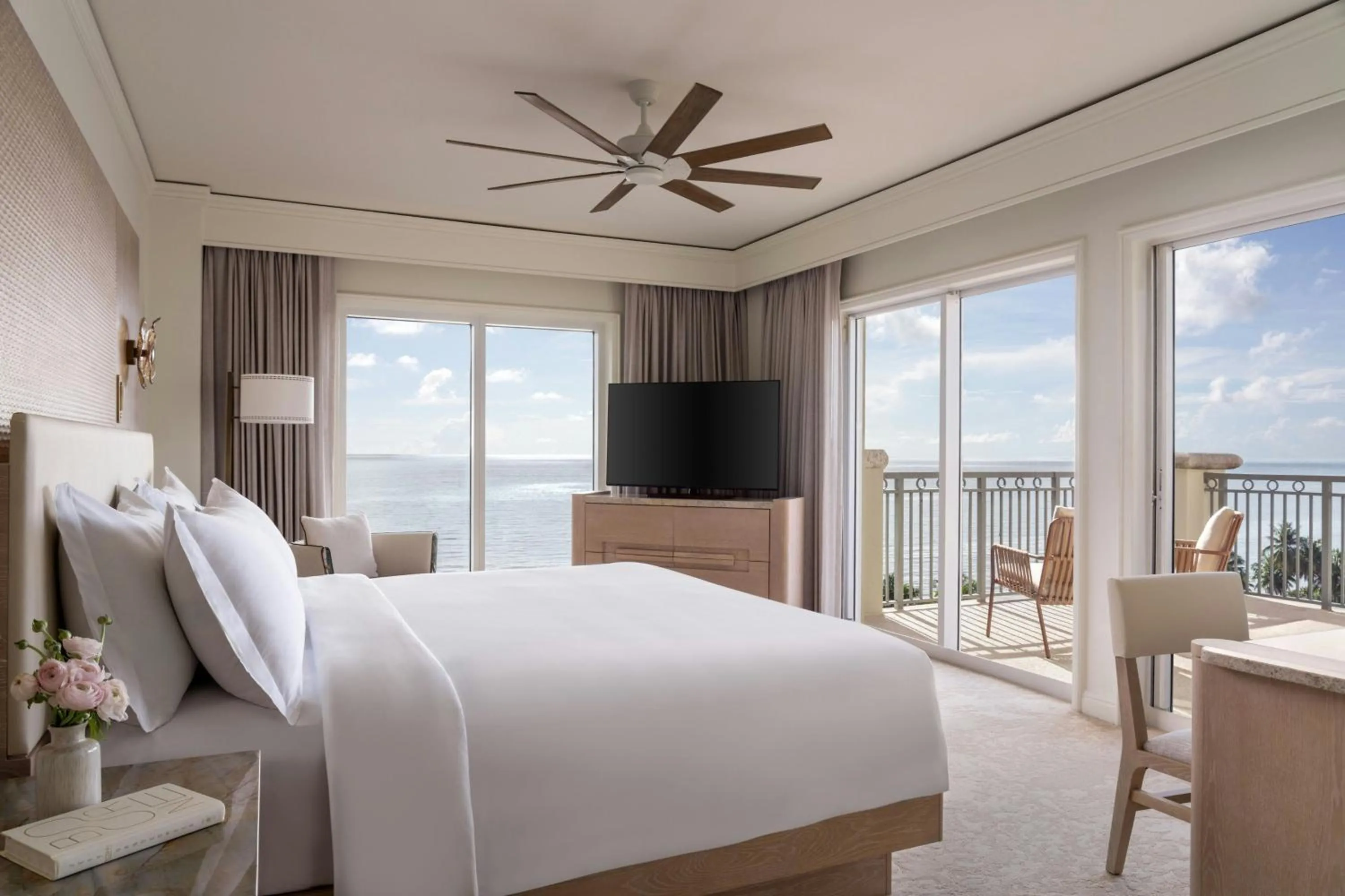Bedroom, Bed in The Ritz-Carlton Key Biscayne, Miami