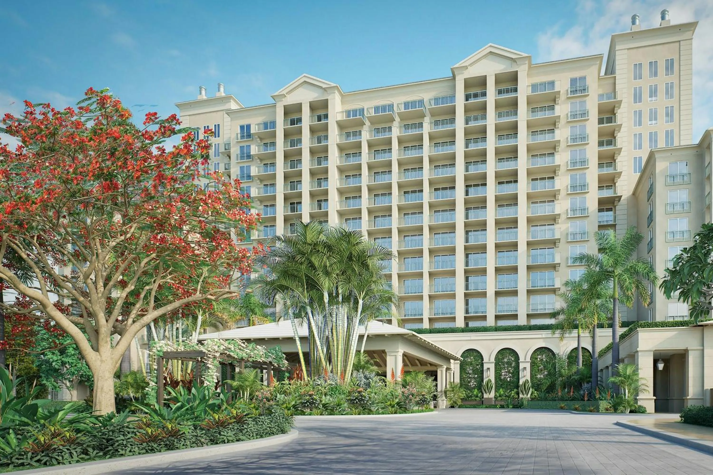 Property building in The Ritz-Carlton Key Biscayne, Miami