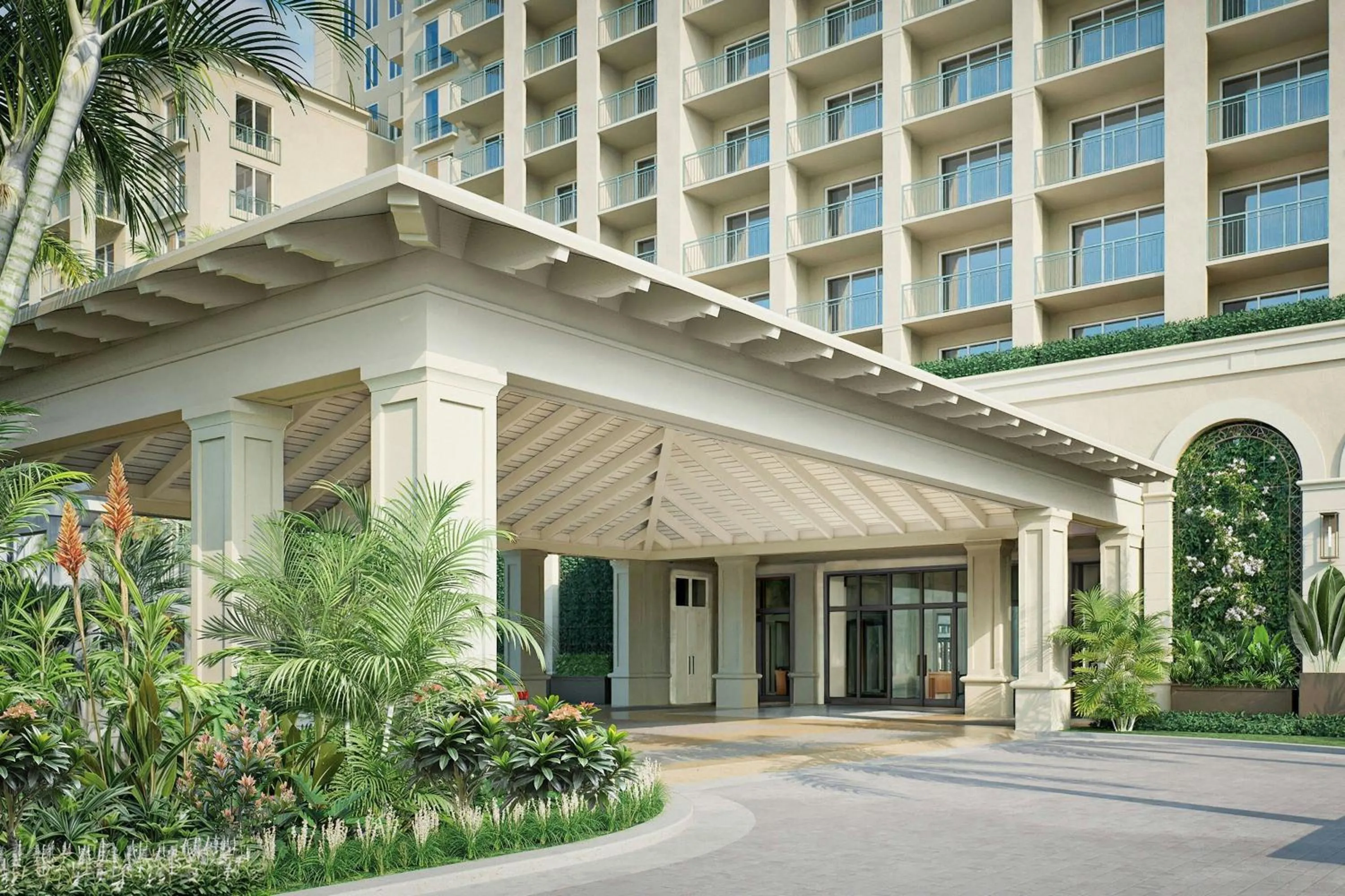 Property building in The Ritz-Carlton Key Biscayne, Miami