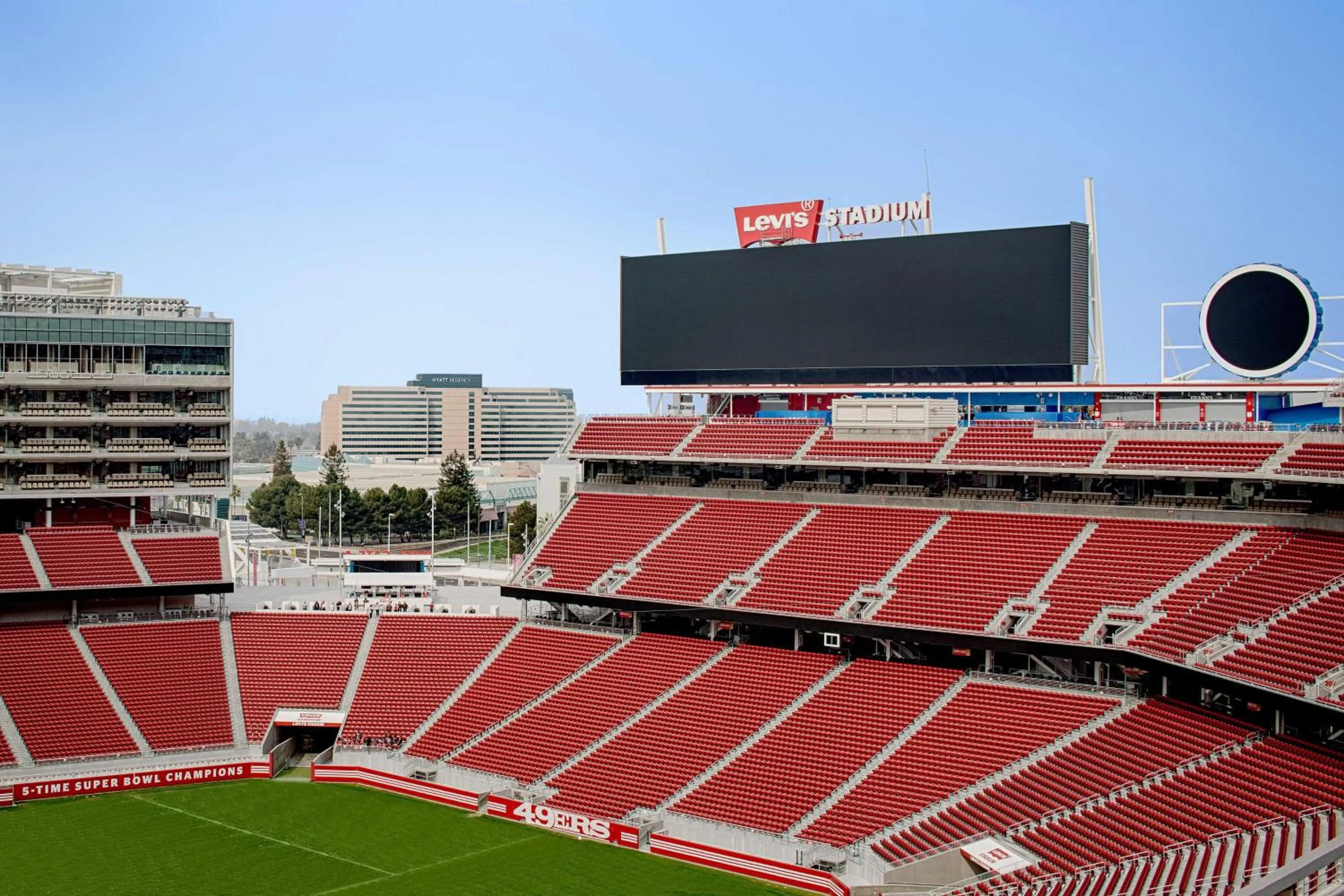 Location in Hyatt Regency Santa Clara