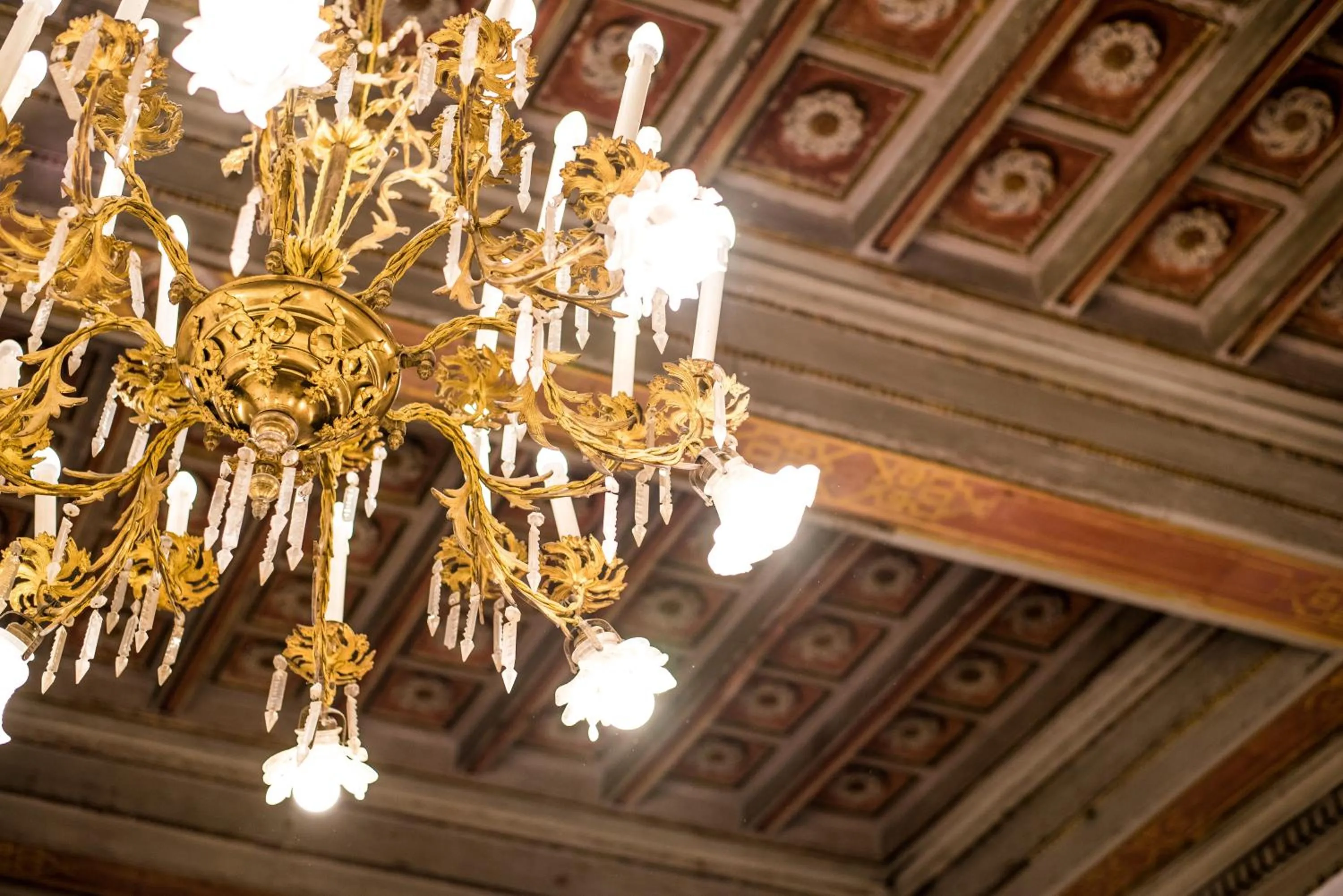 Decorative detail in Palazzo Del Duca Piazza Navona Campo dei Fiori Piazza del Fico Guest House