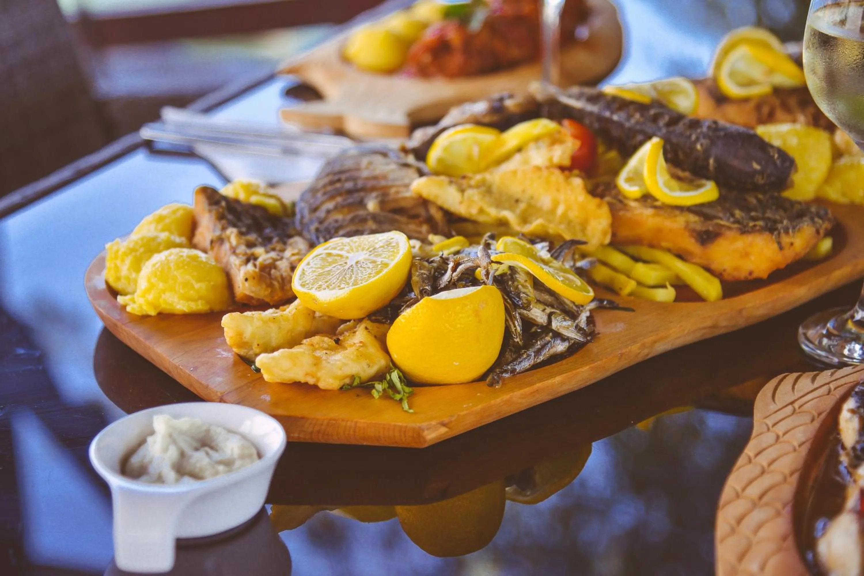 Food in Pensiunea Ovidiu