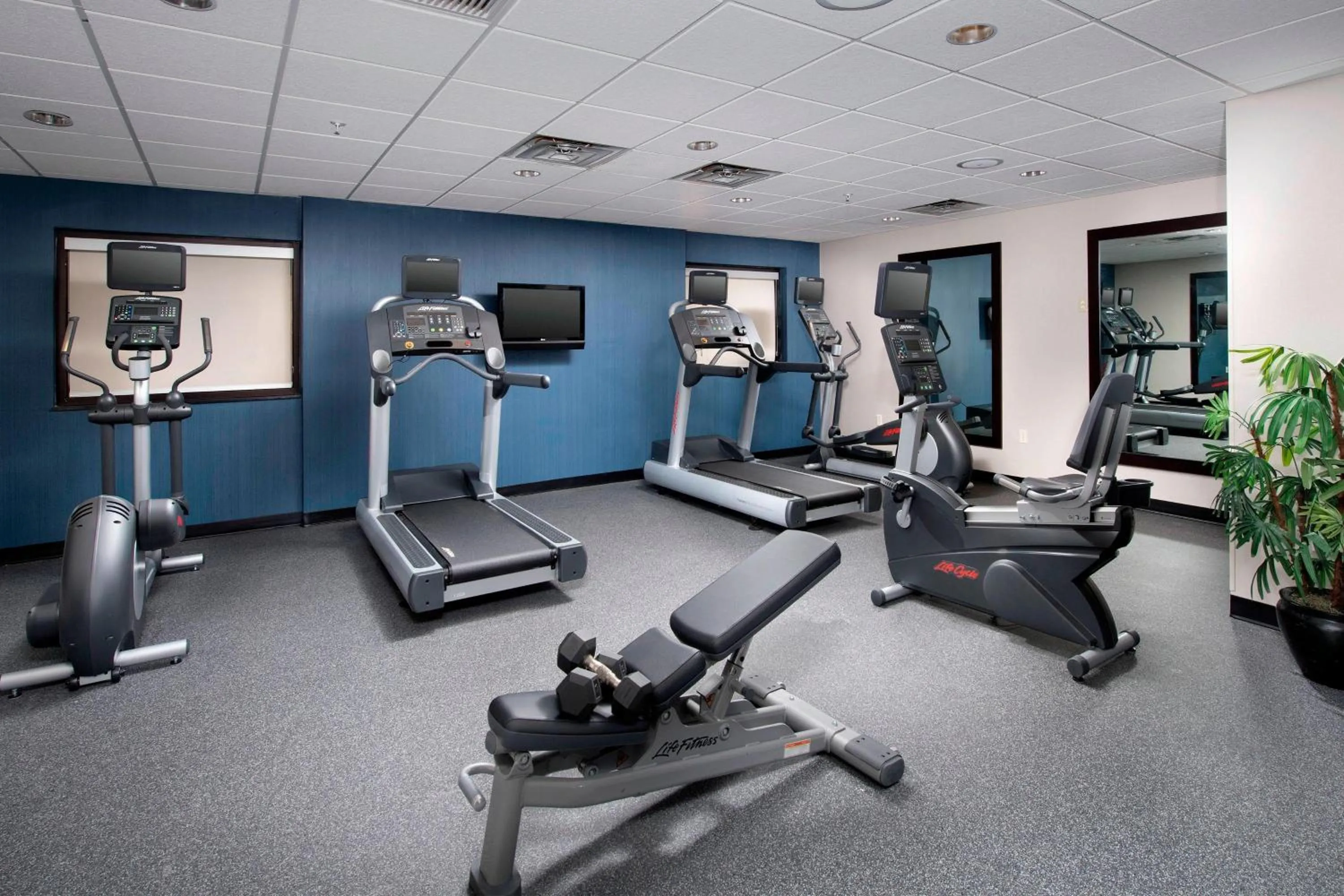 Fitness centre/facilities in Fairfield Inn & Suites by Marriott Miami Airport South