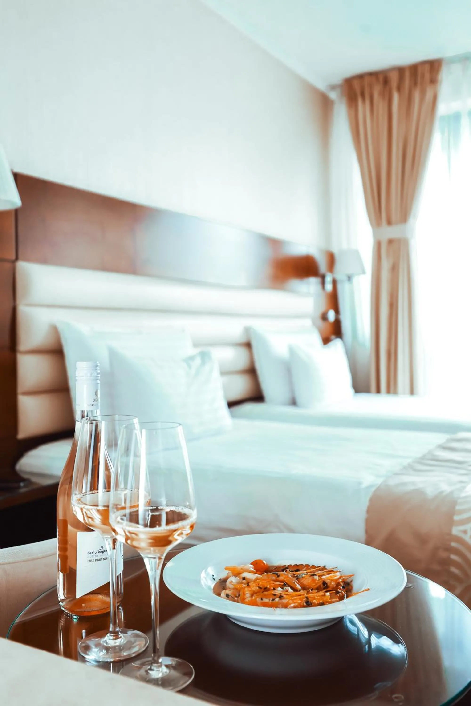 Bed in Grand Hotel Coroana