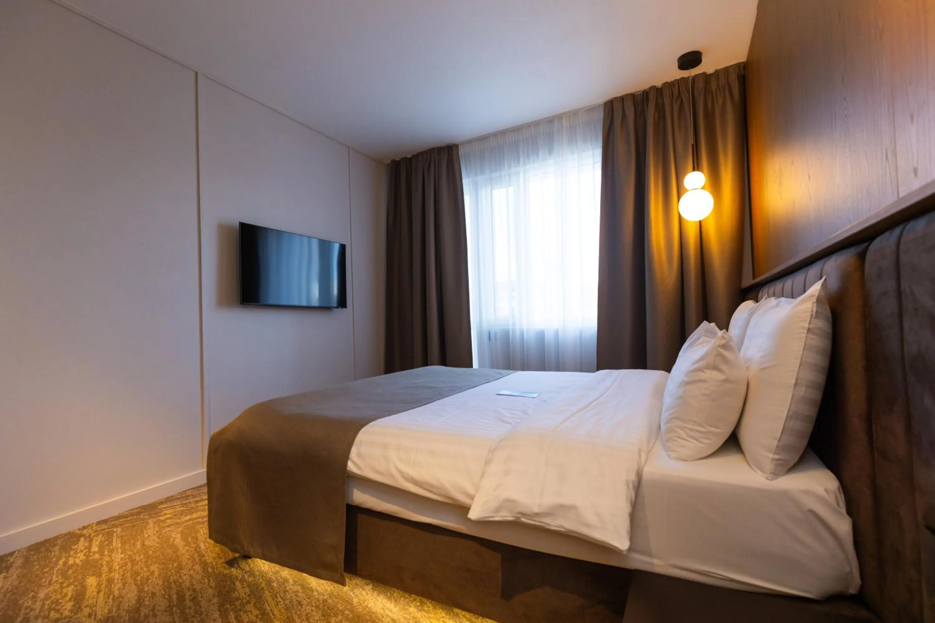 Bed in Grand Hotel Coroana