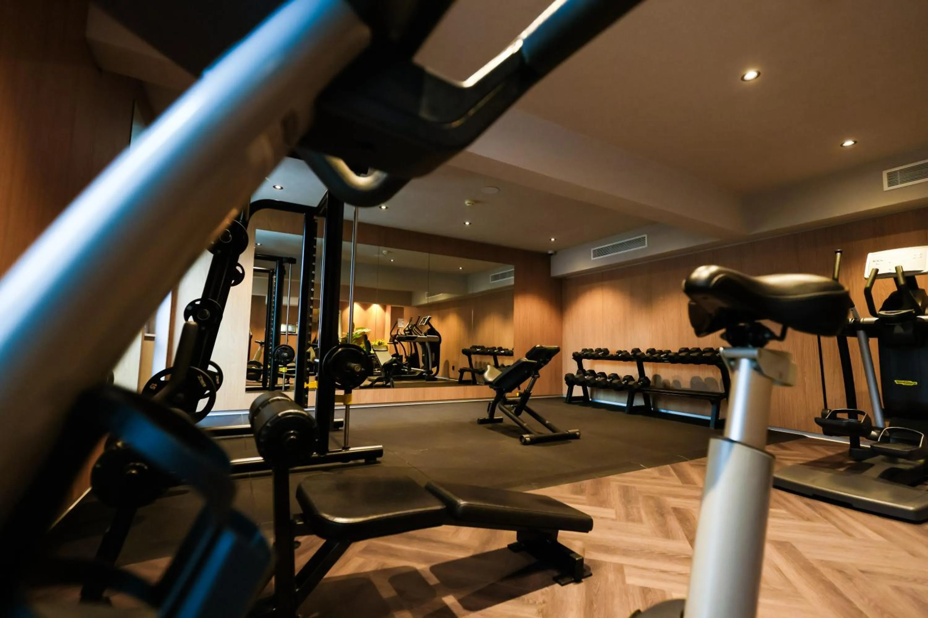 Fitness centre/facilities in Grand Hotel Coroana