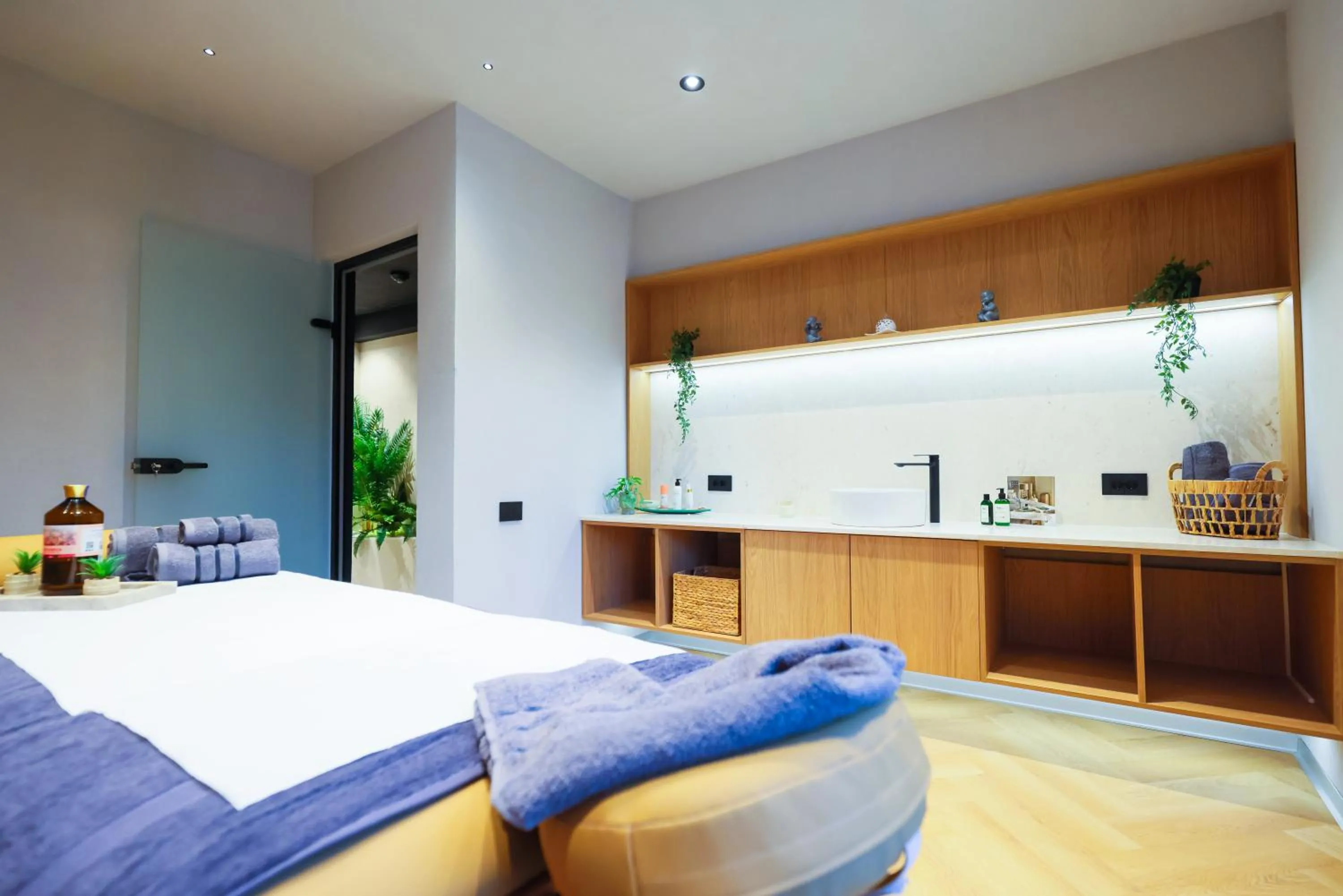 Spa and wellness centre/facilities, Bed in Grand Hotel Coroana