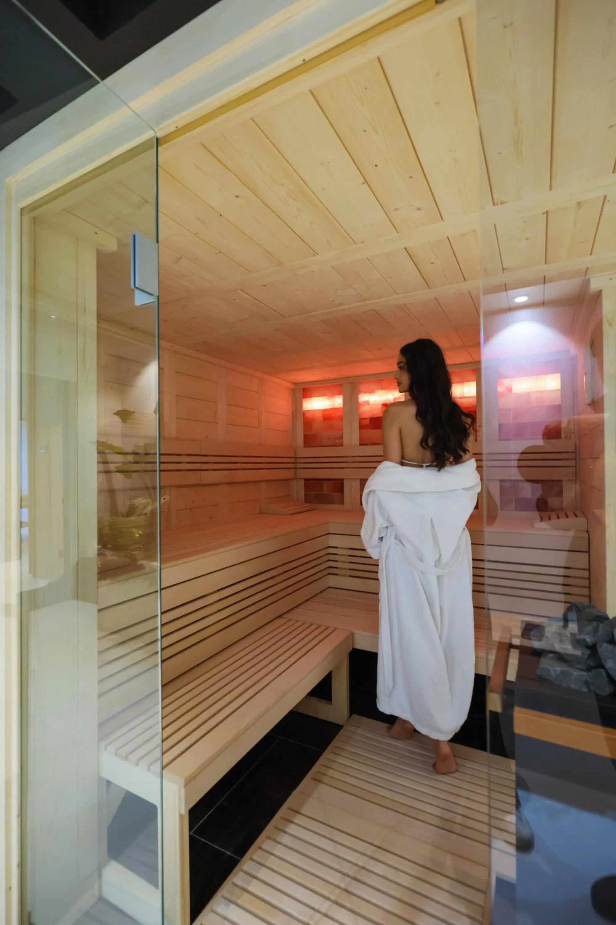 Sauna in Grand Hotel Coroana