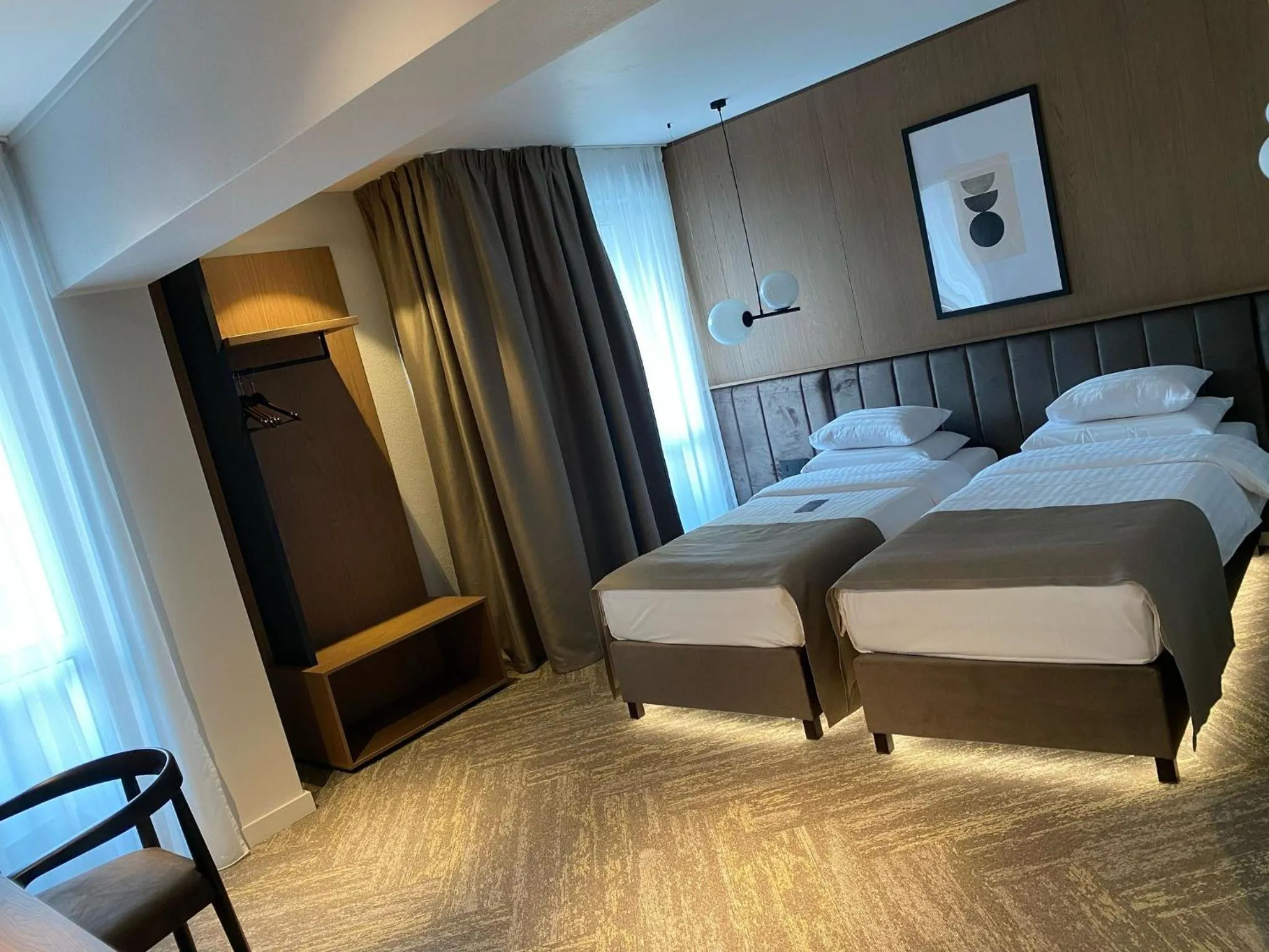 Bed in Grand Hotel Coroana