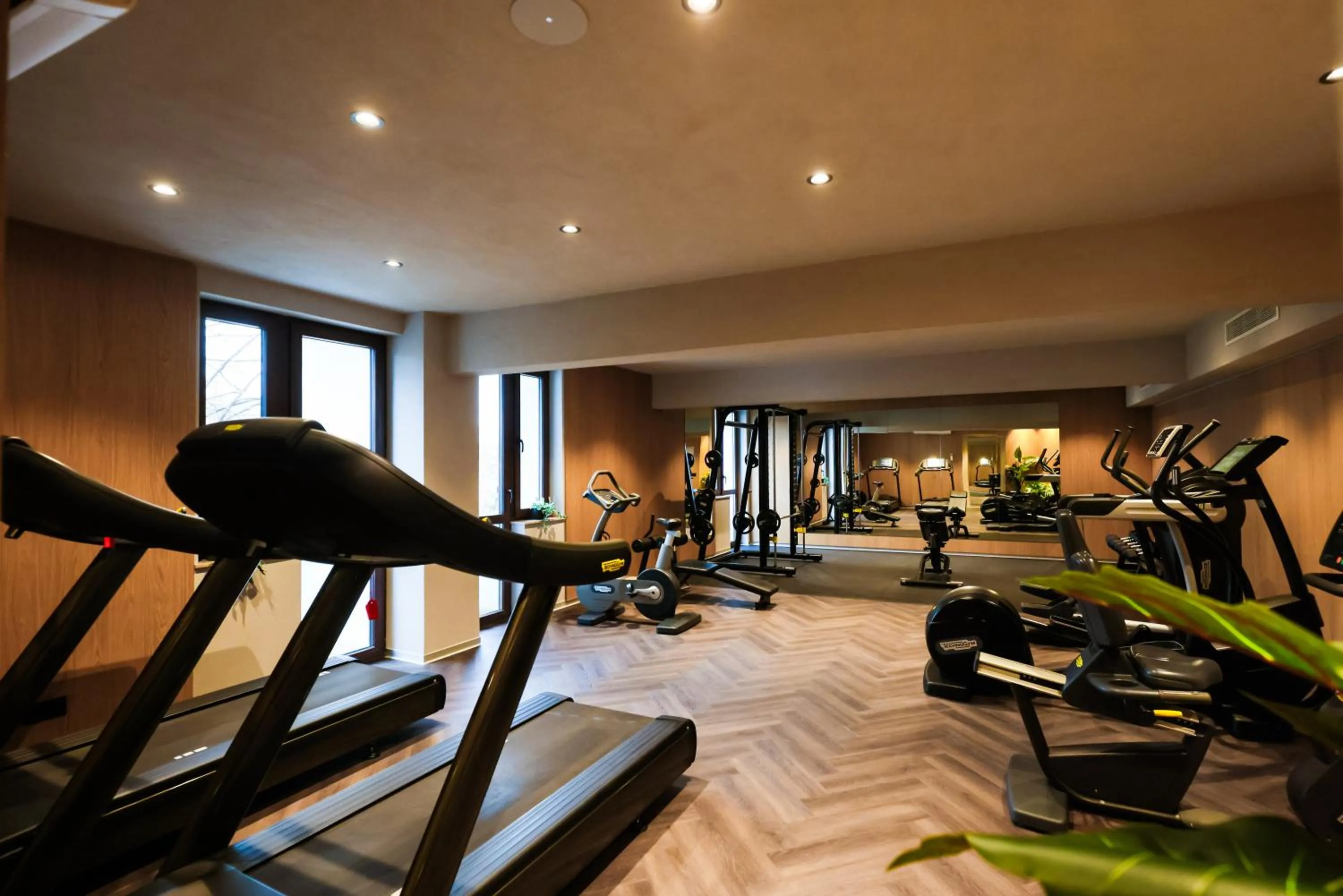 Fitness centre/facilities in Grand Hotel Coroana