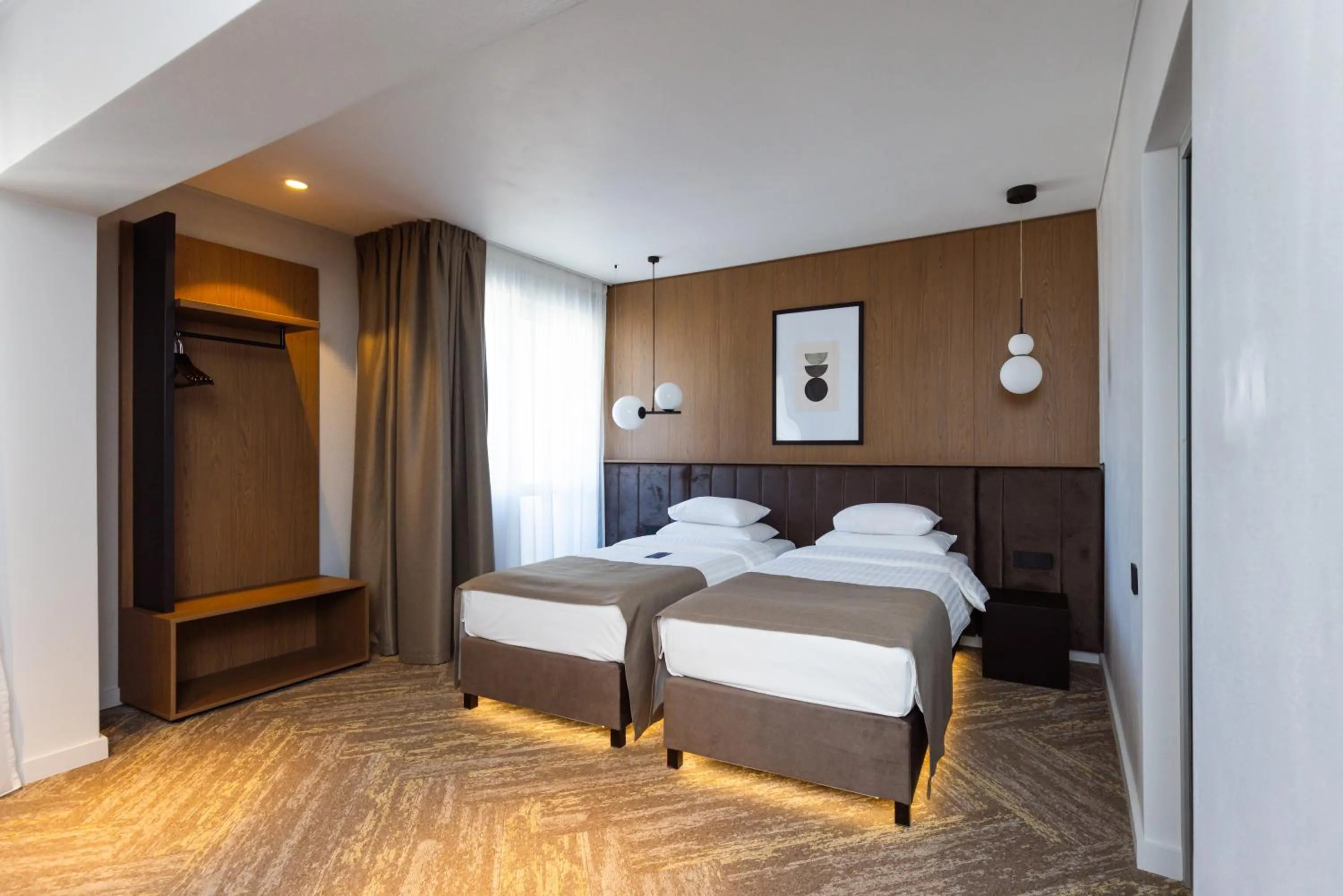 Bed in Grand Hotel Coroana