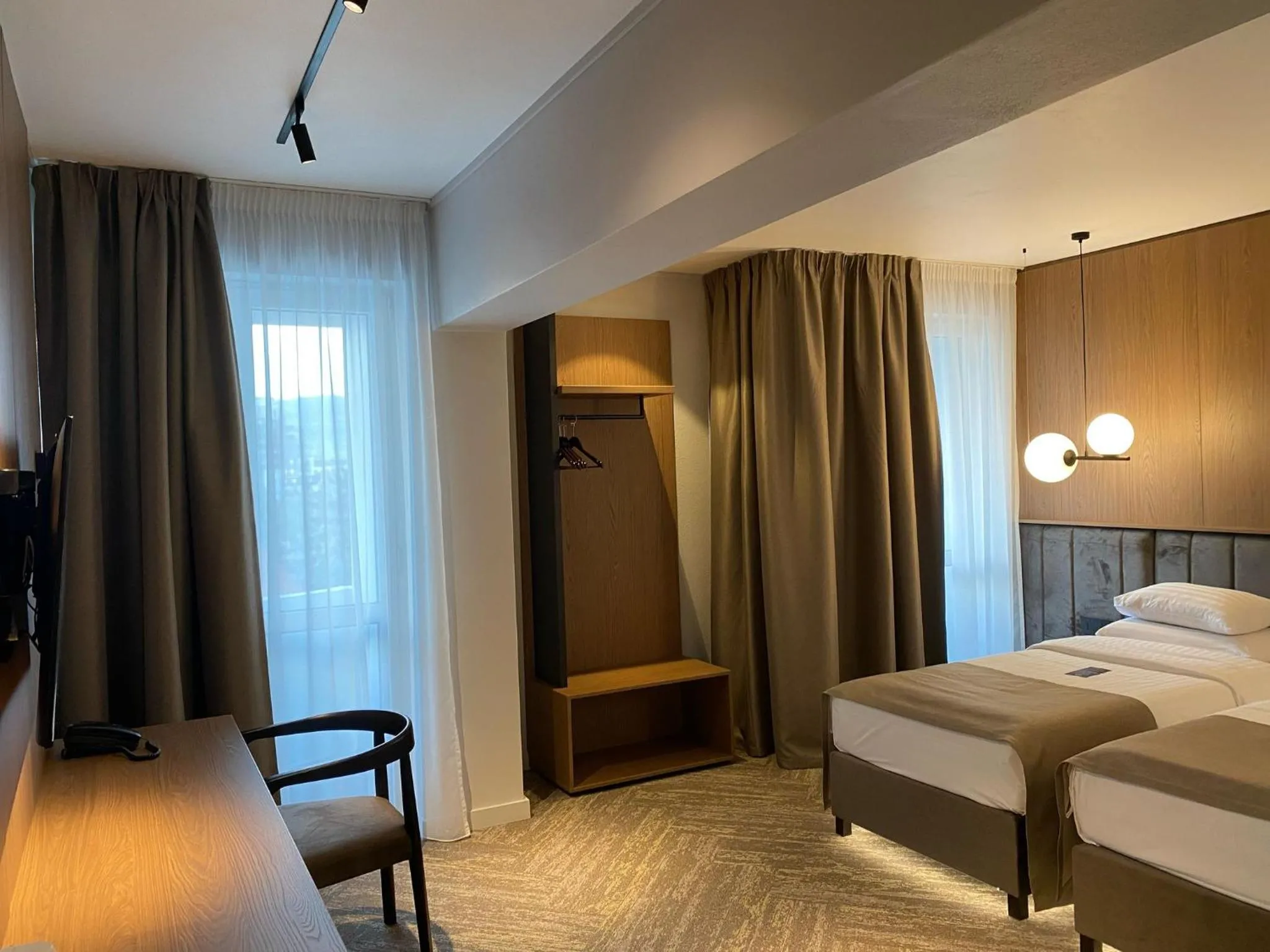 Bed in Grand Hotel Coroana