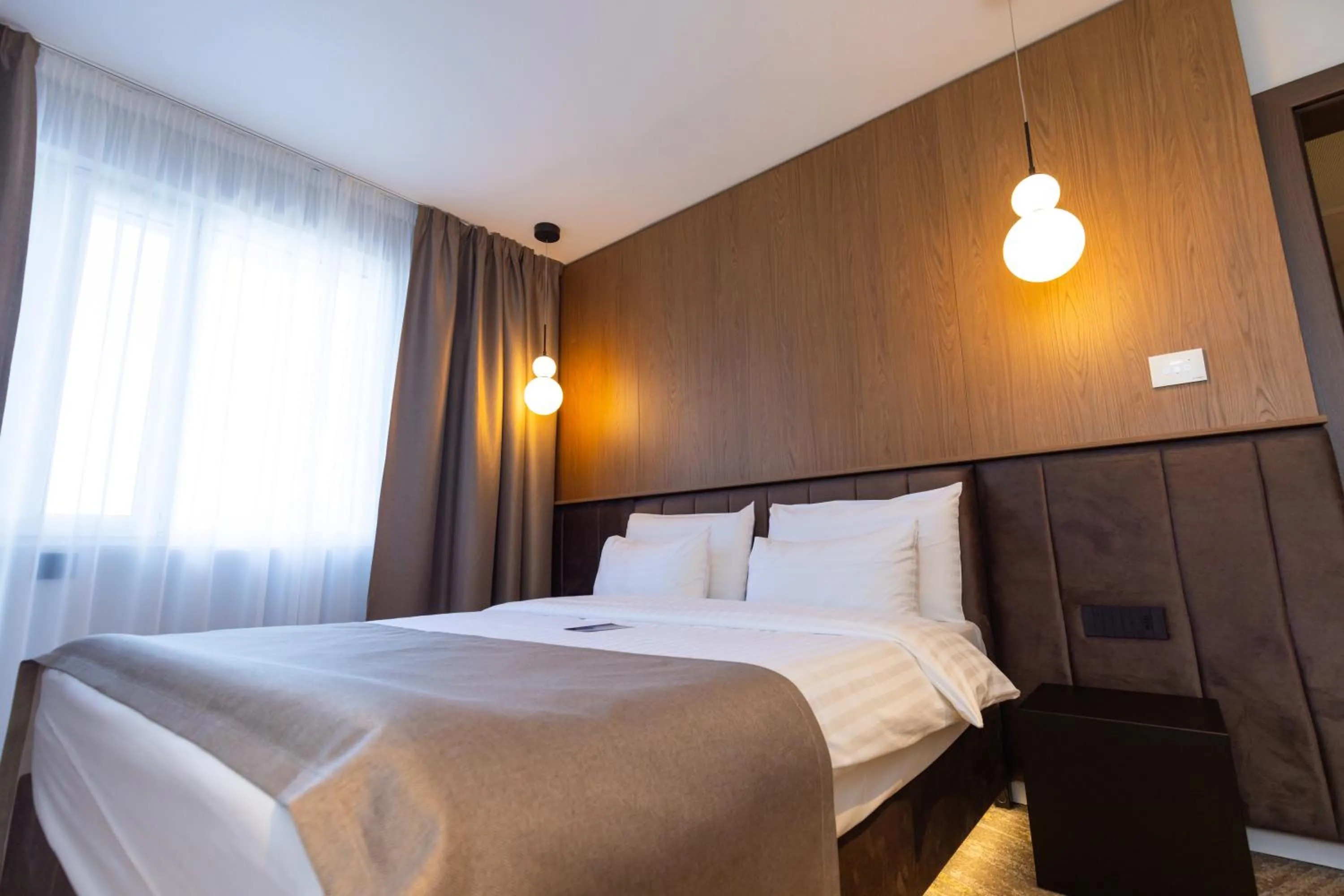 Bed in Grand Hotel Coroana