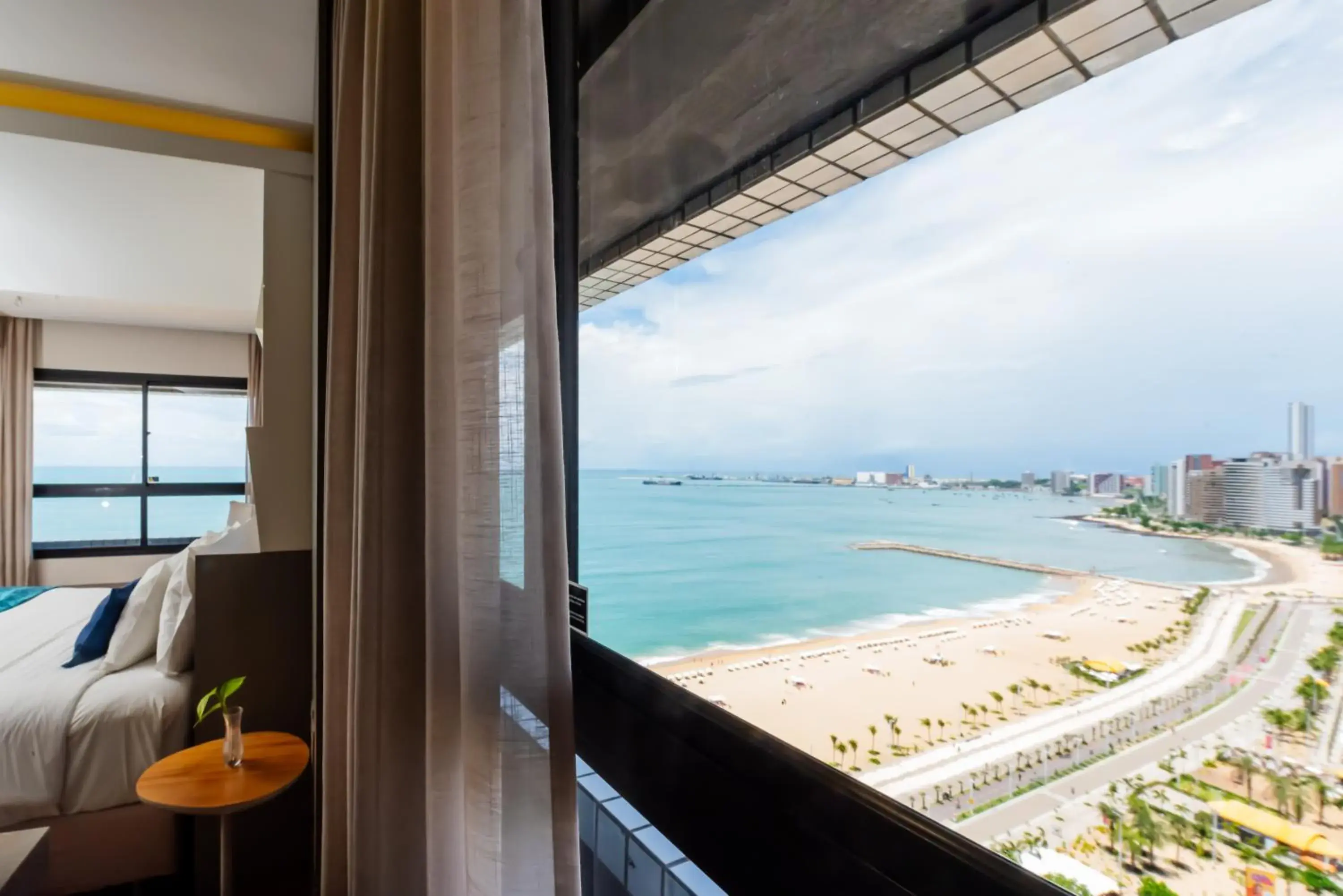 Sea view in Bourbon Hotel Fortaleza Sea view in Bourbon Hotel Fortaleza