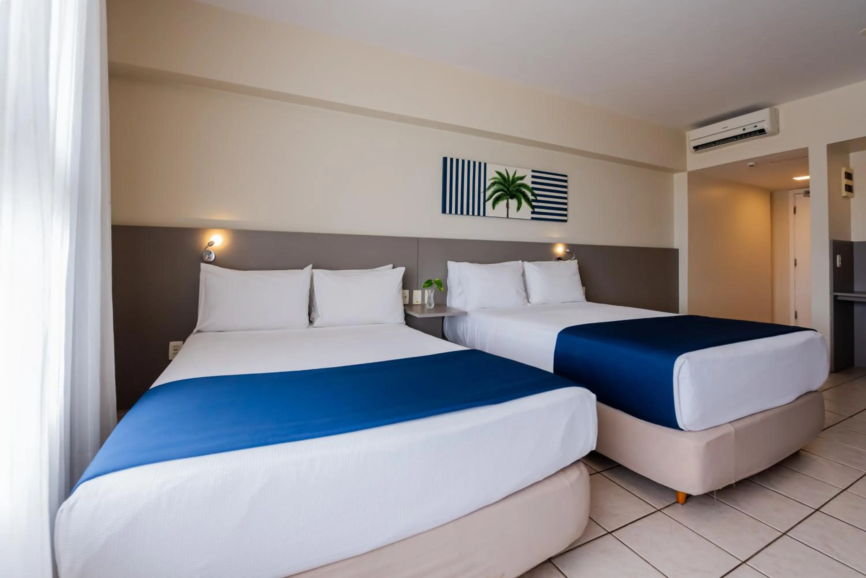 Bed in Bourbon Hotel Fortaleza