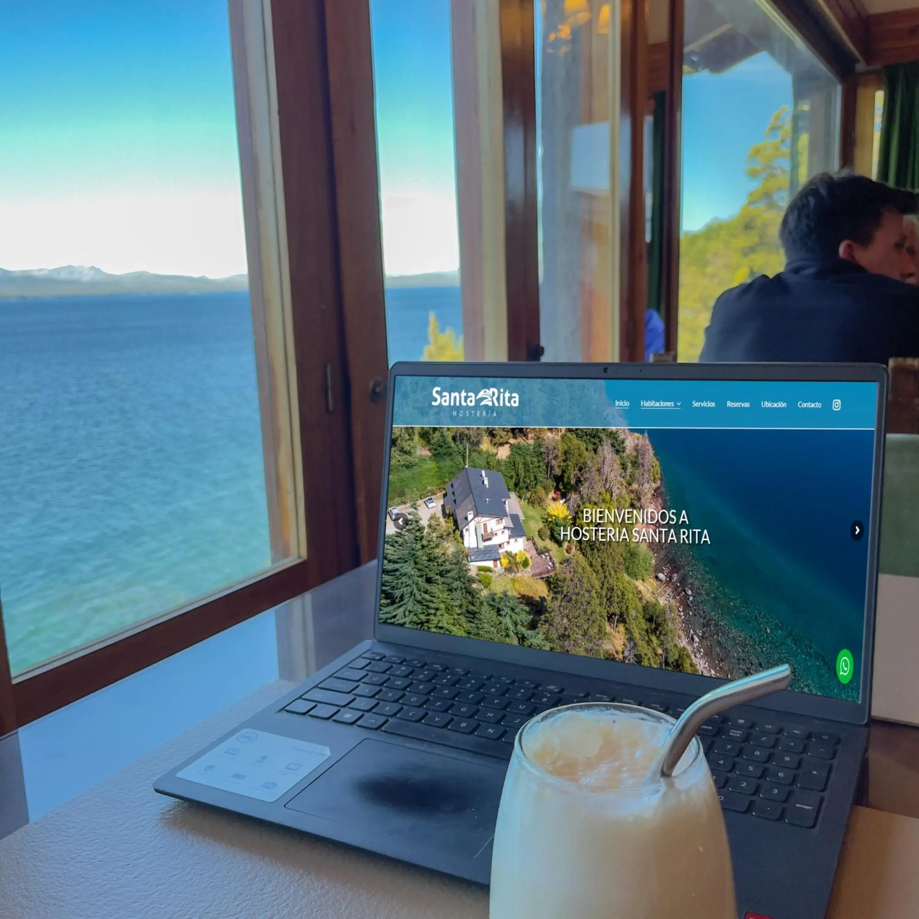 Living room in Hosteria Santa Rita Living room in Hosteria Santa Rita