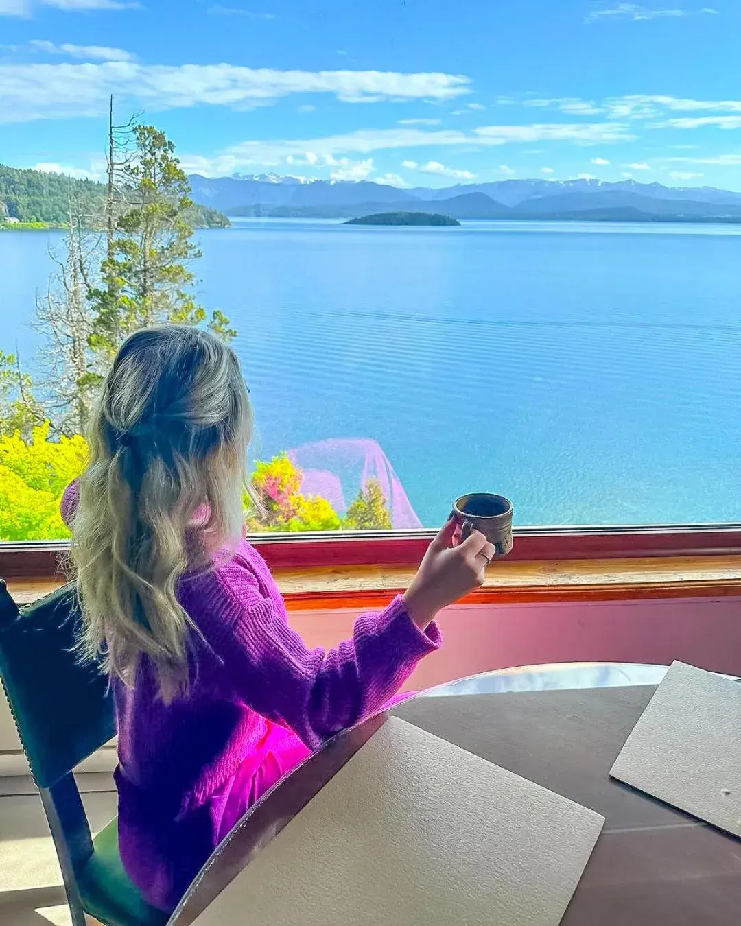 Buffet breakfast in Hosteria Santa Rita Buffet breakfast in Hosteria Santa Rita