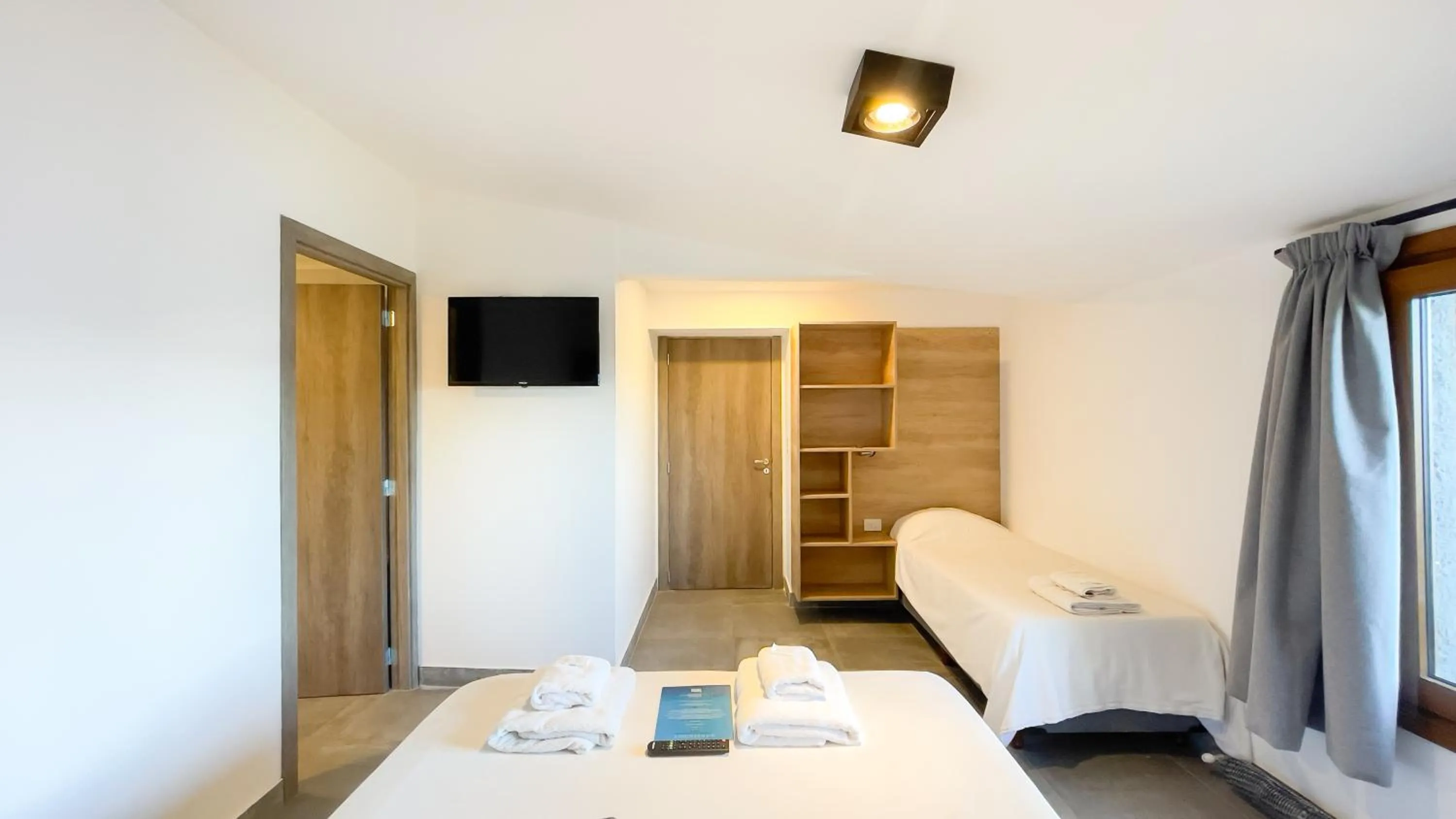 Bed in Hosteria Santa Rita