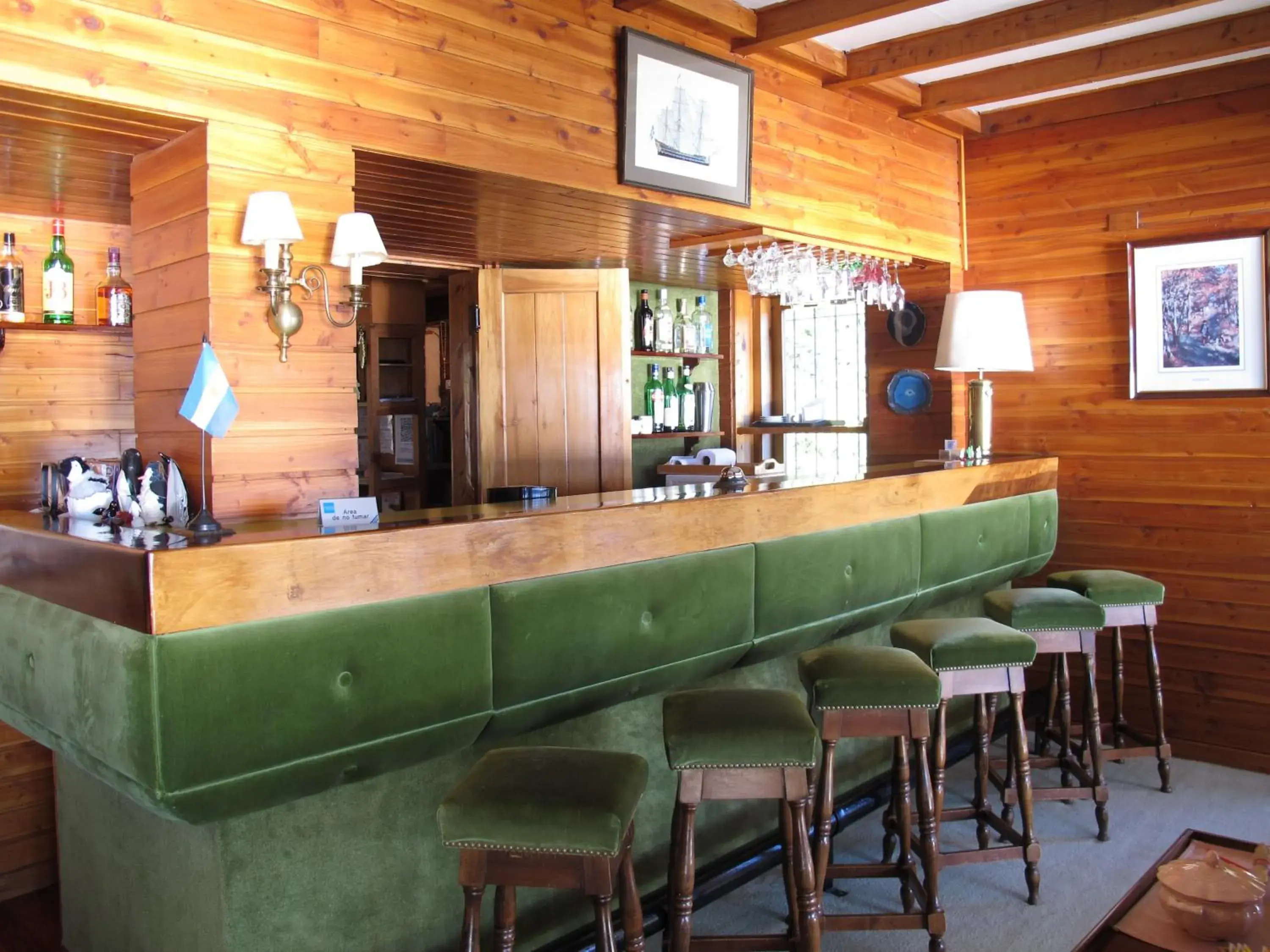 Lounge or bar in Hosteria Santa Rita Lounge or bar in Hosteria Santa Rita