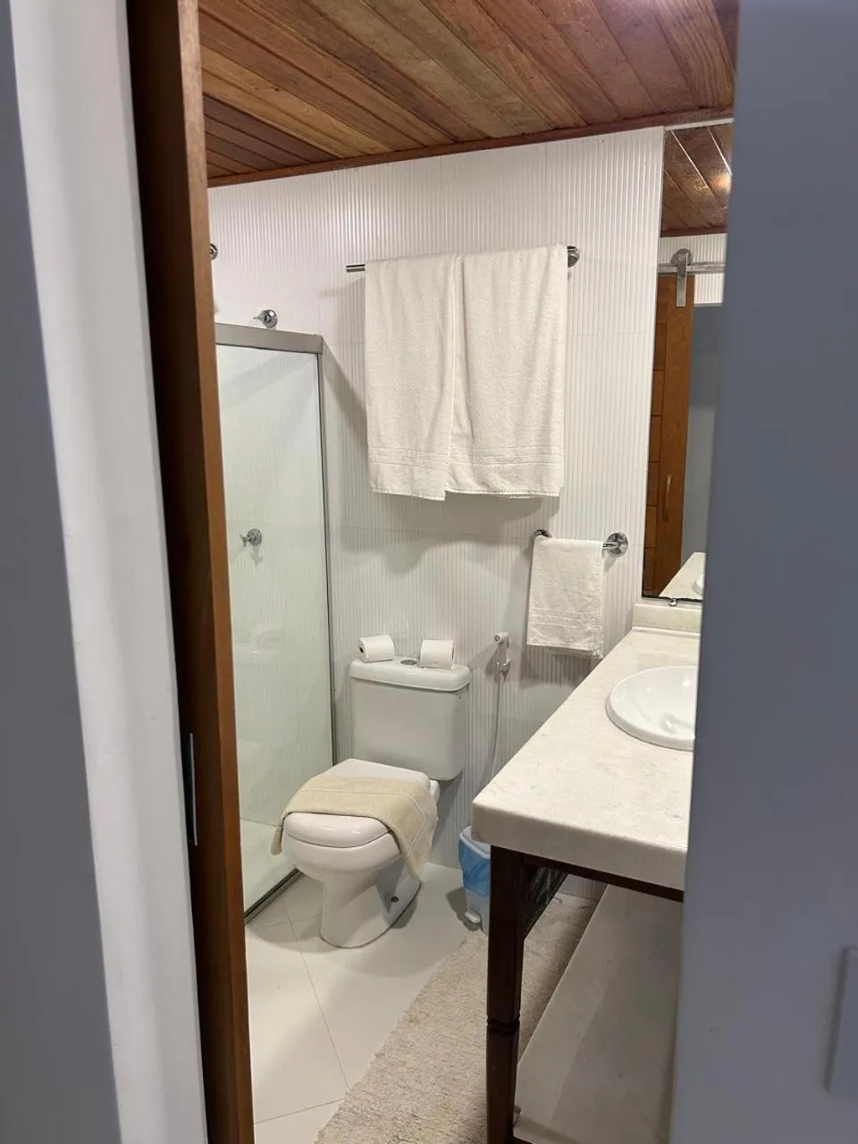 Shower in Hotel Marina Quinta do Porto